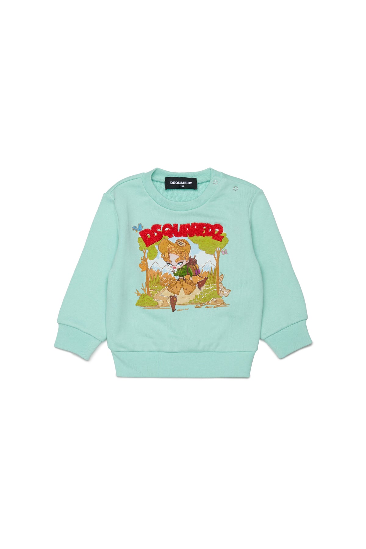 Crewneck sweatshirt with logo