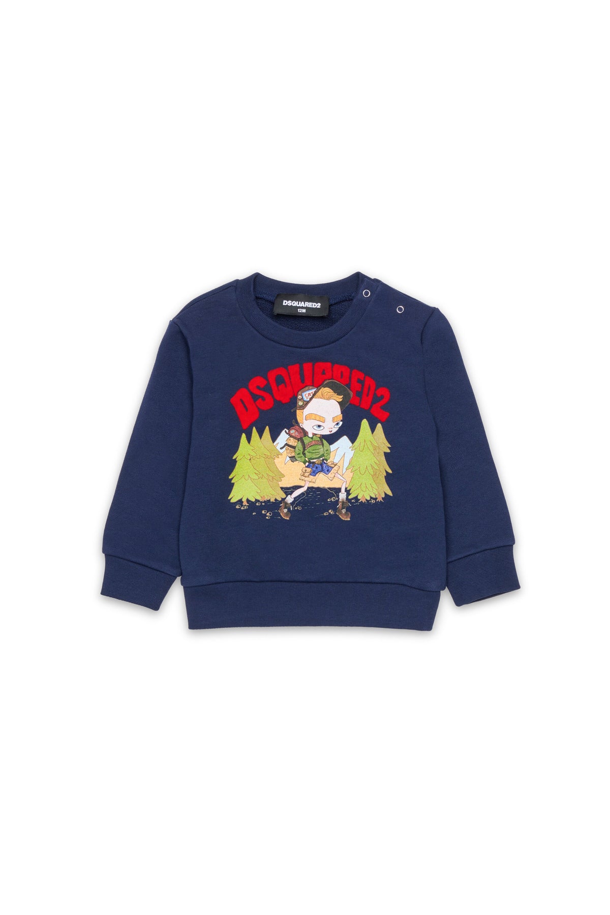 Crewneck sweatshirt with logo