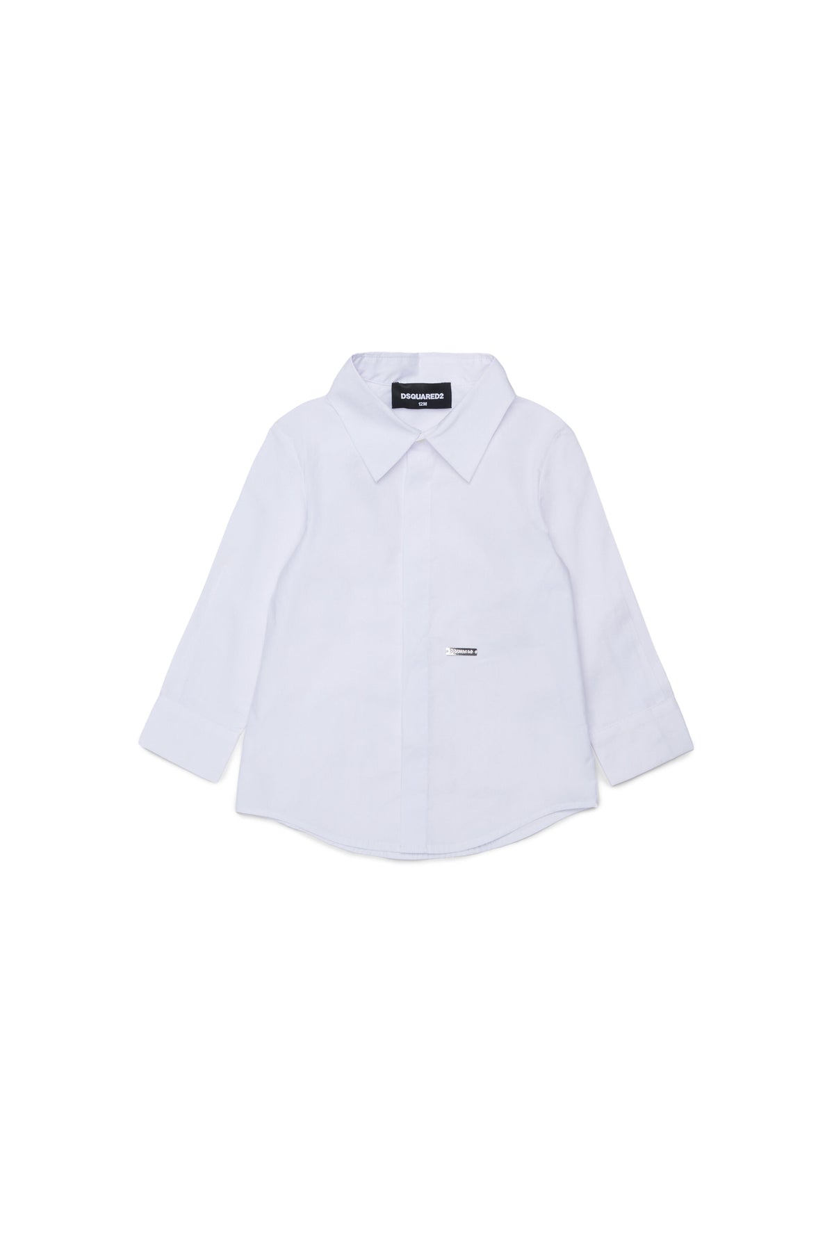 Long-sleeve shirt with logo
