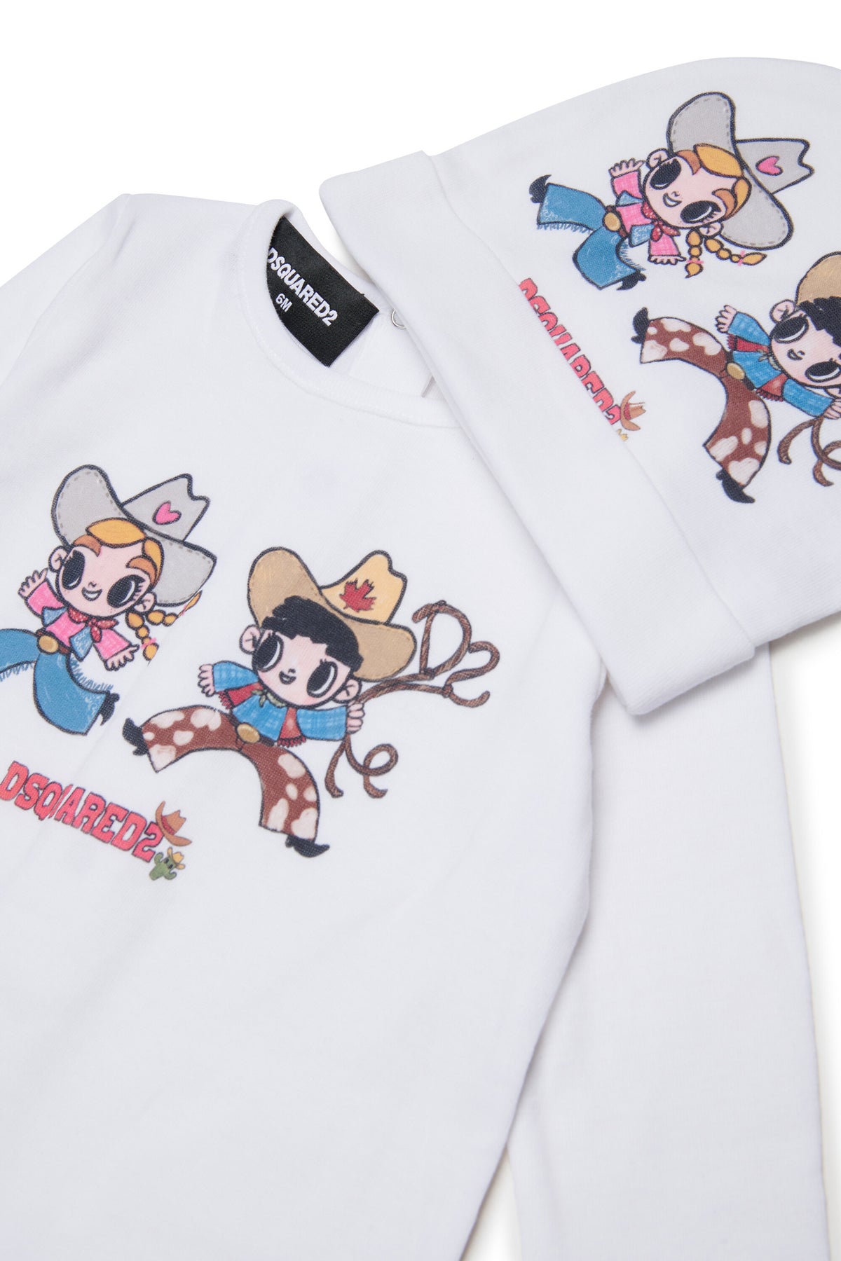 Set para recién nacido con estampado de vaquero