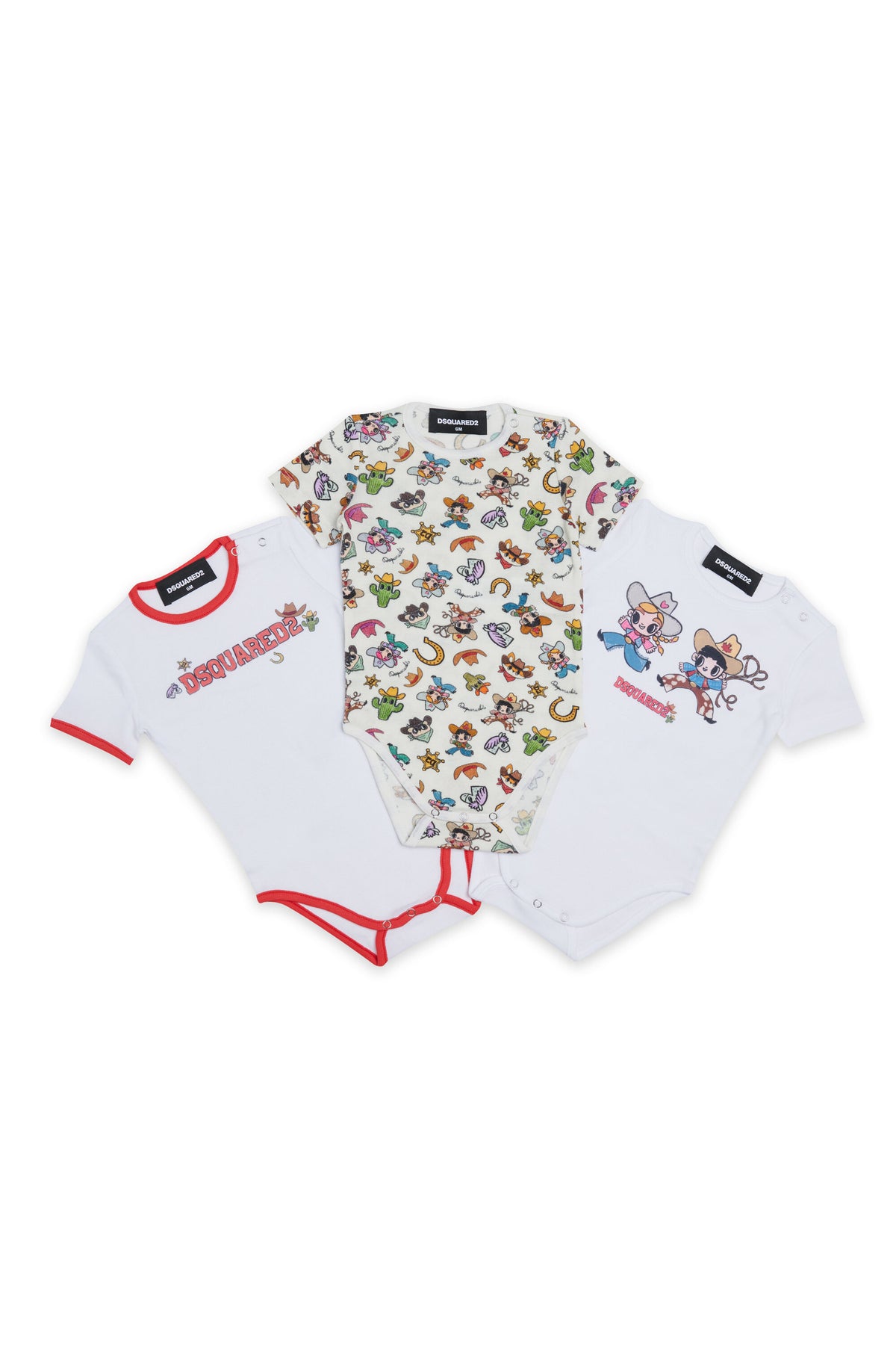Short-sleeved set with logo