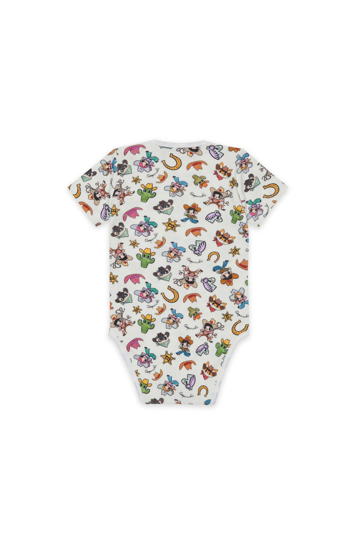 Short-sleeved set with logo