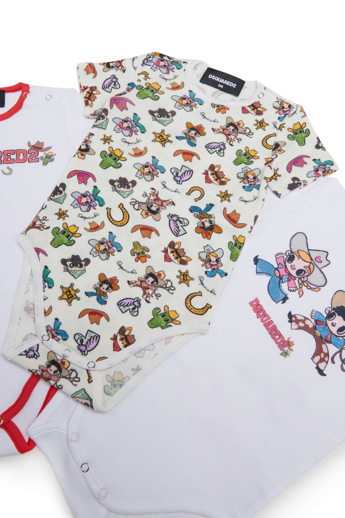 Short-sleeved set with logo