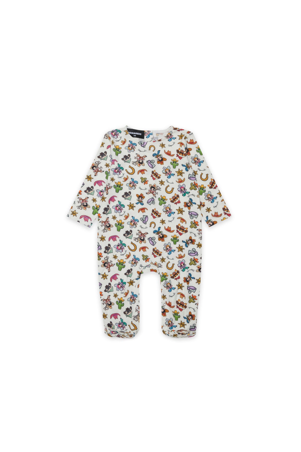 Multicolor western print jumpsuit