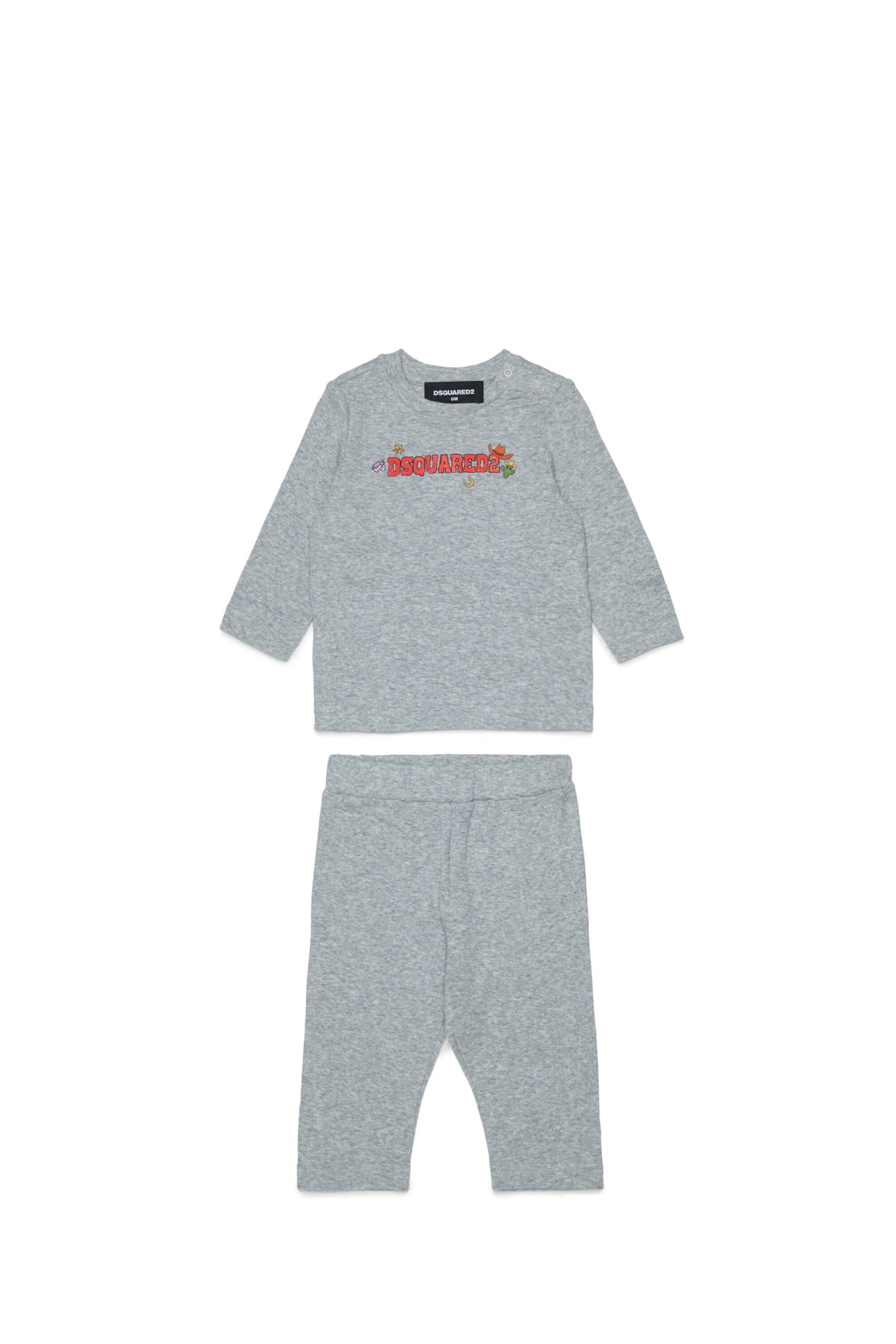 Baby jumpsuit with logo