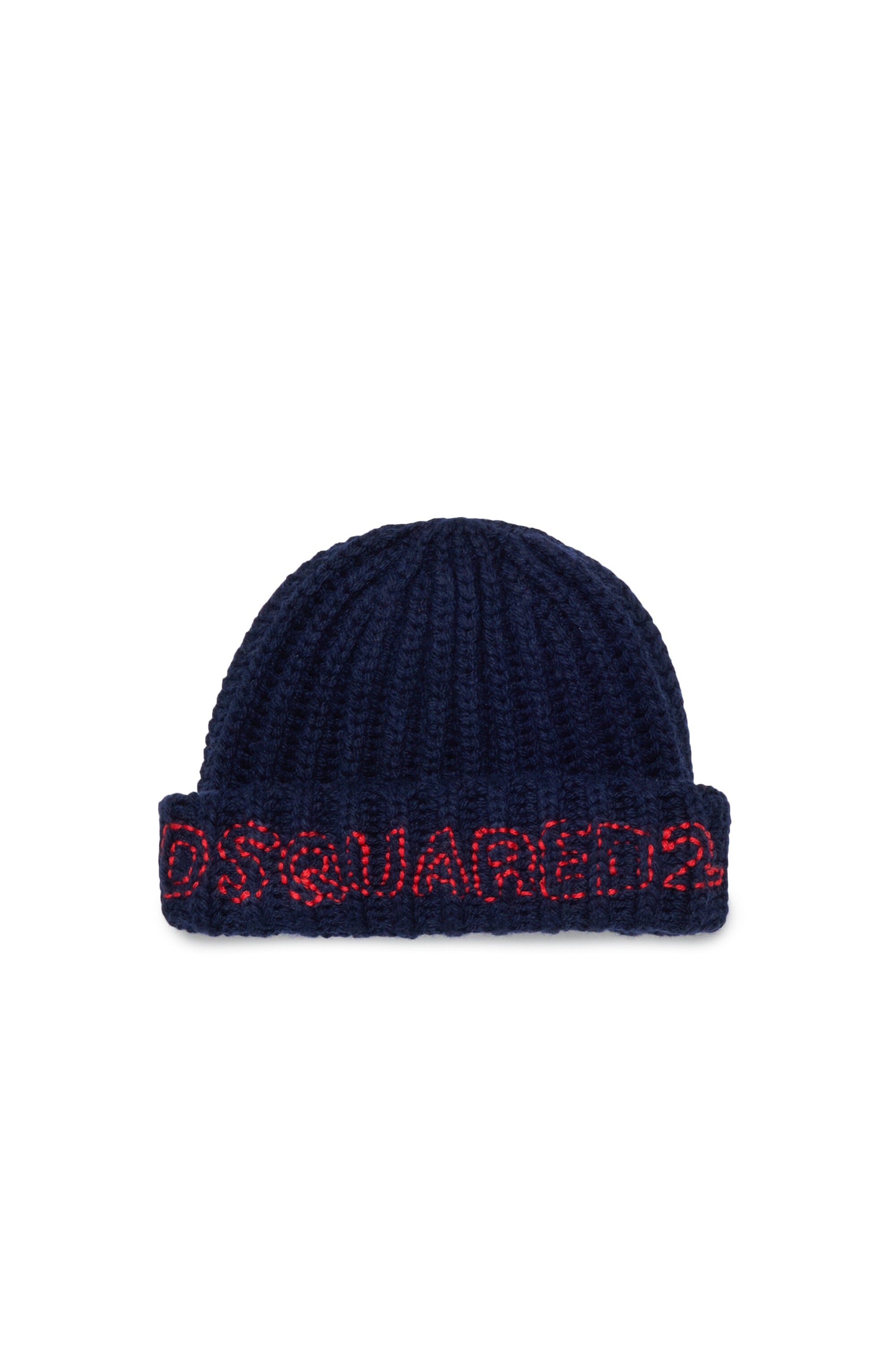Cuffed beanie with logo