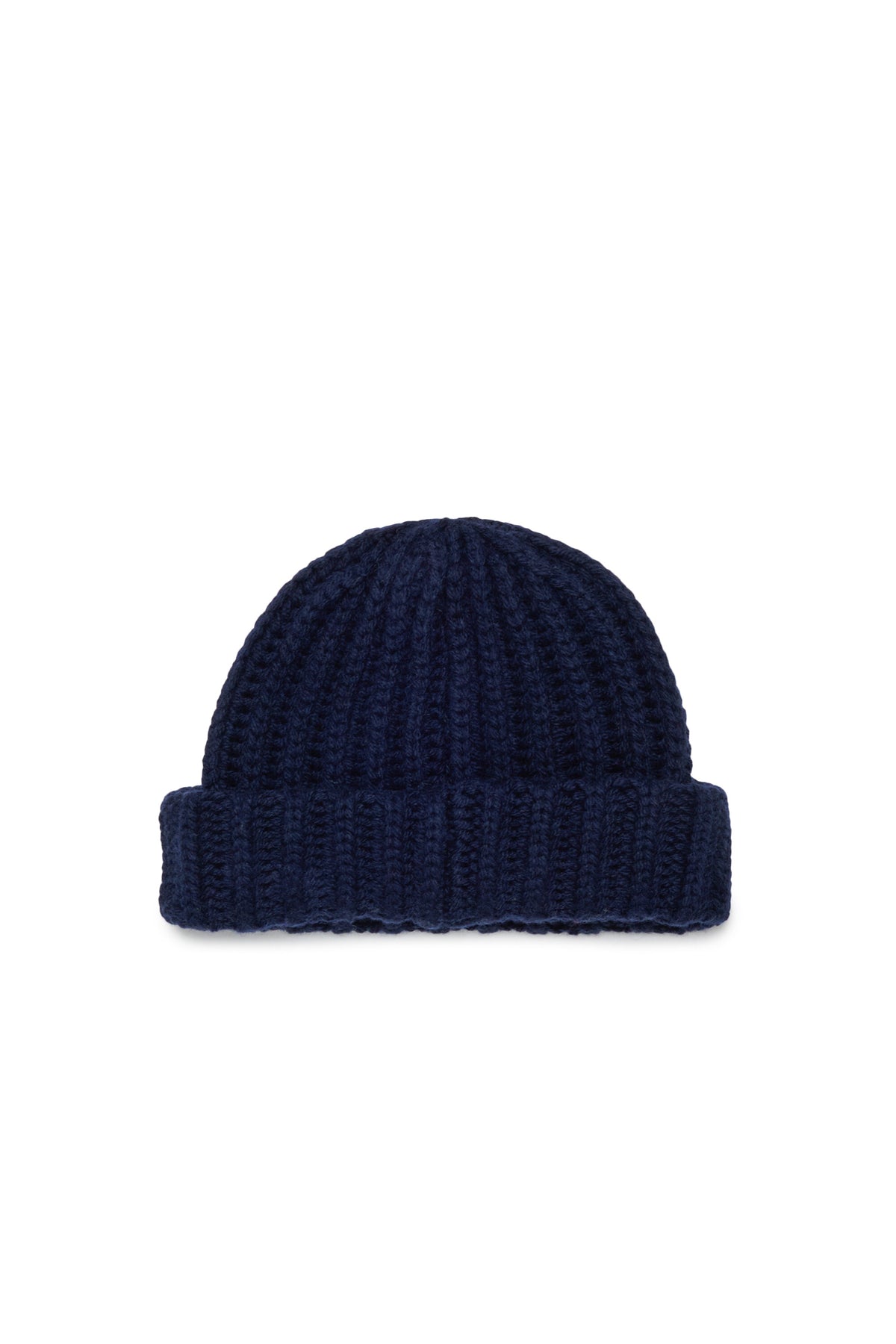 Cuffed beanie with logo