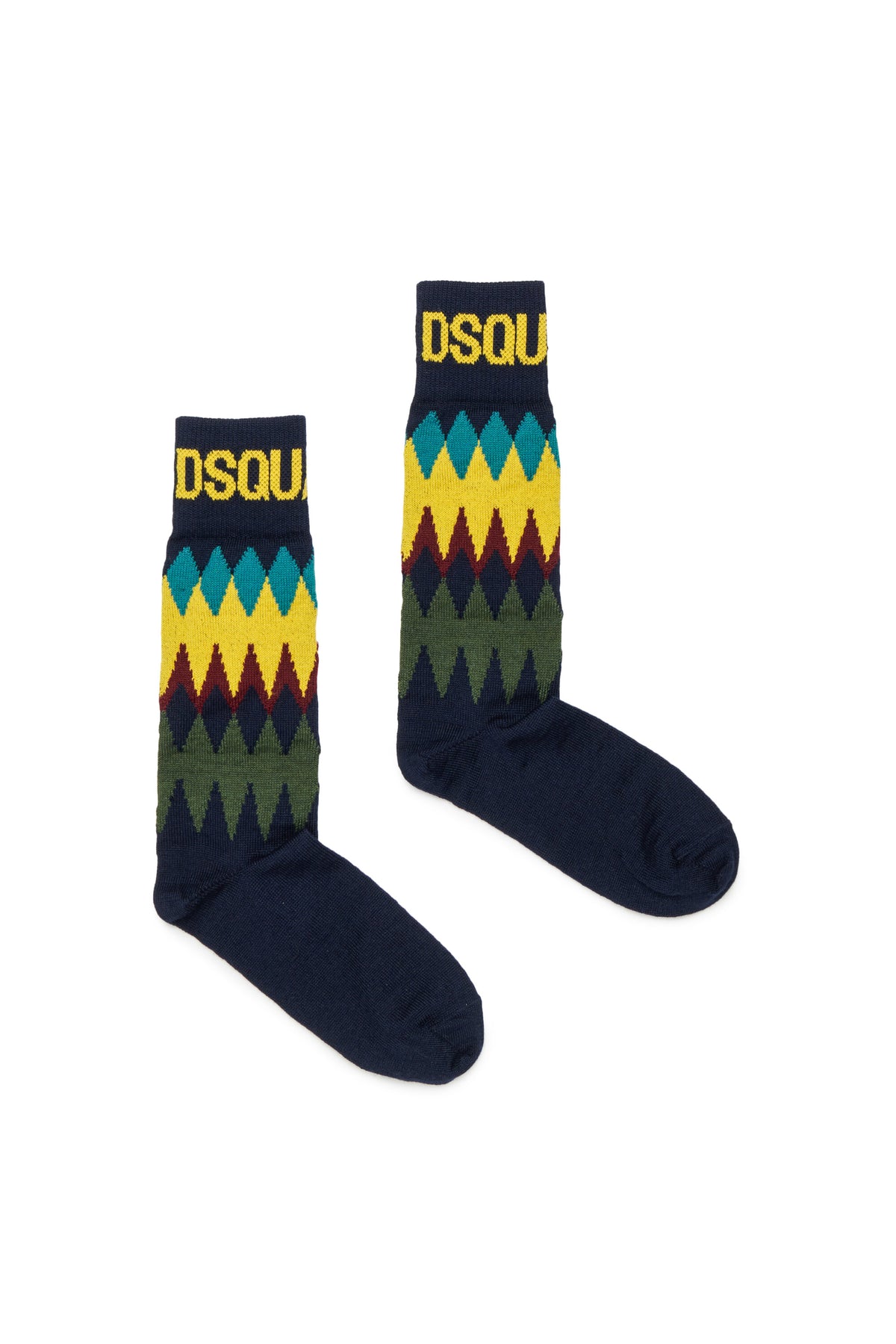 Calcetines con diseño jacquard multicolor