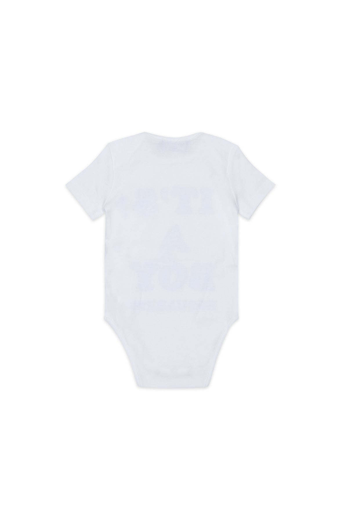 Short-sleeve bodysuit with logo