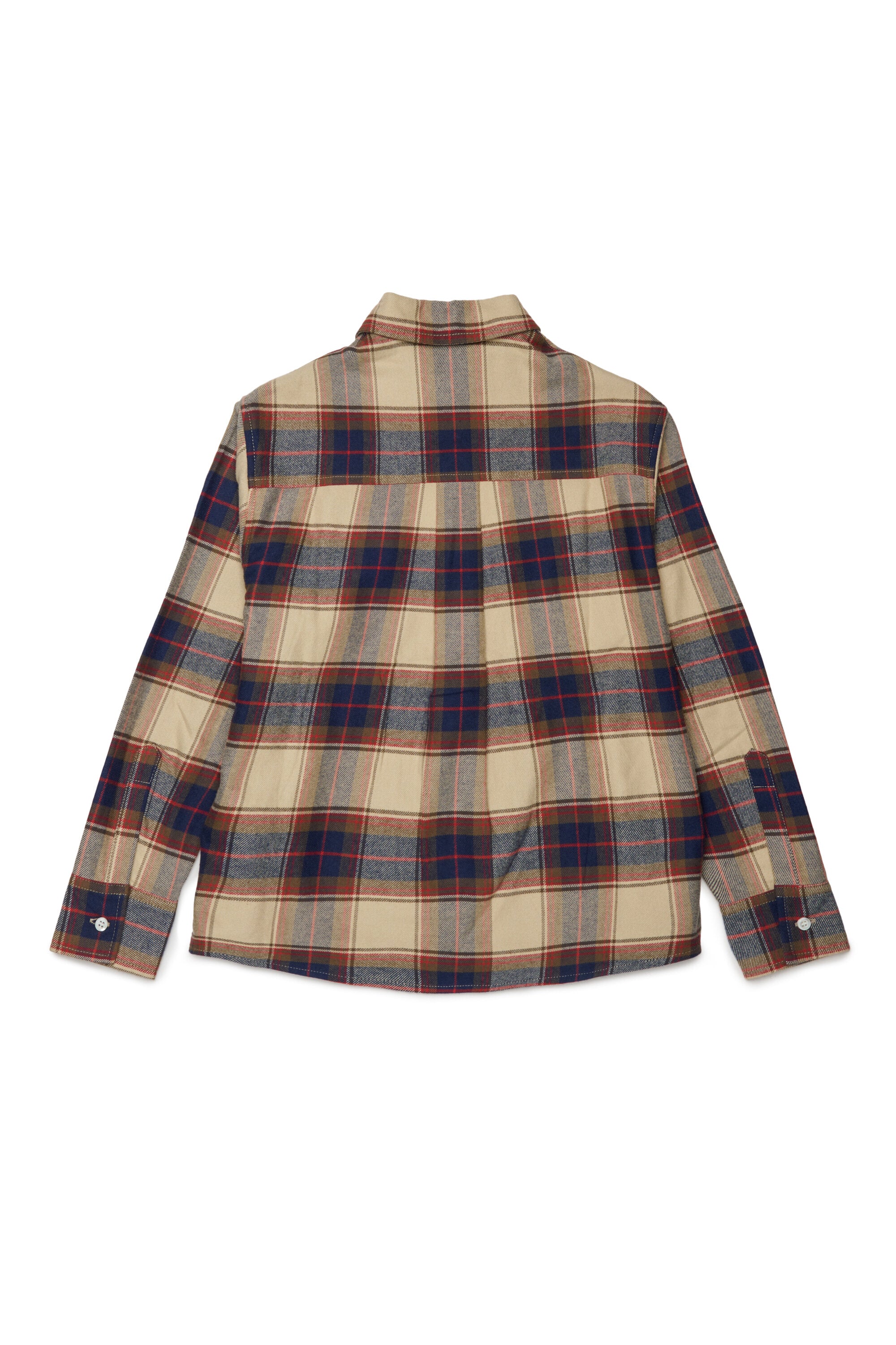 Camisa de cuadros con logo