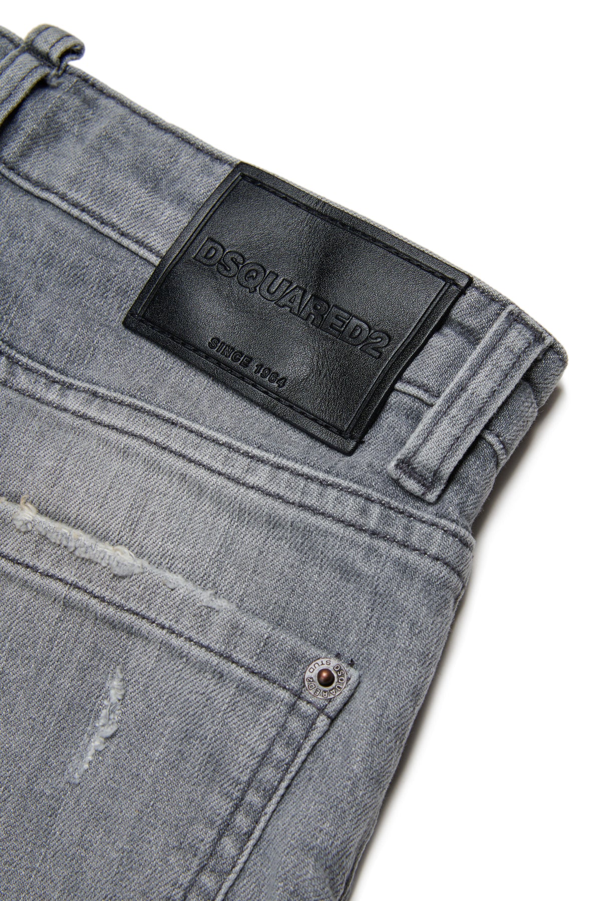Regular fit jeans in gray wash - American