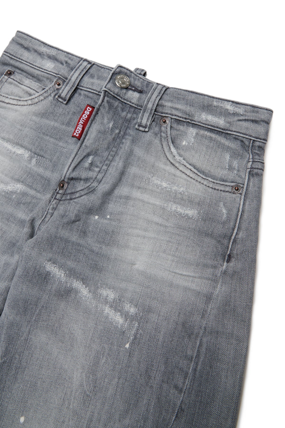 Jeans corte relajado lavado gris - Loose Twist