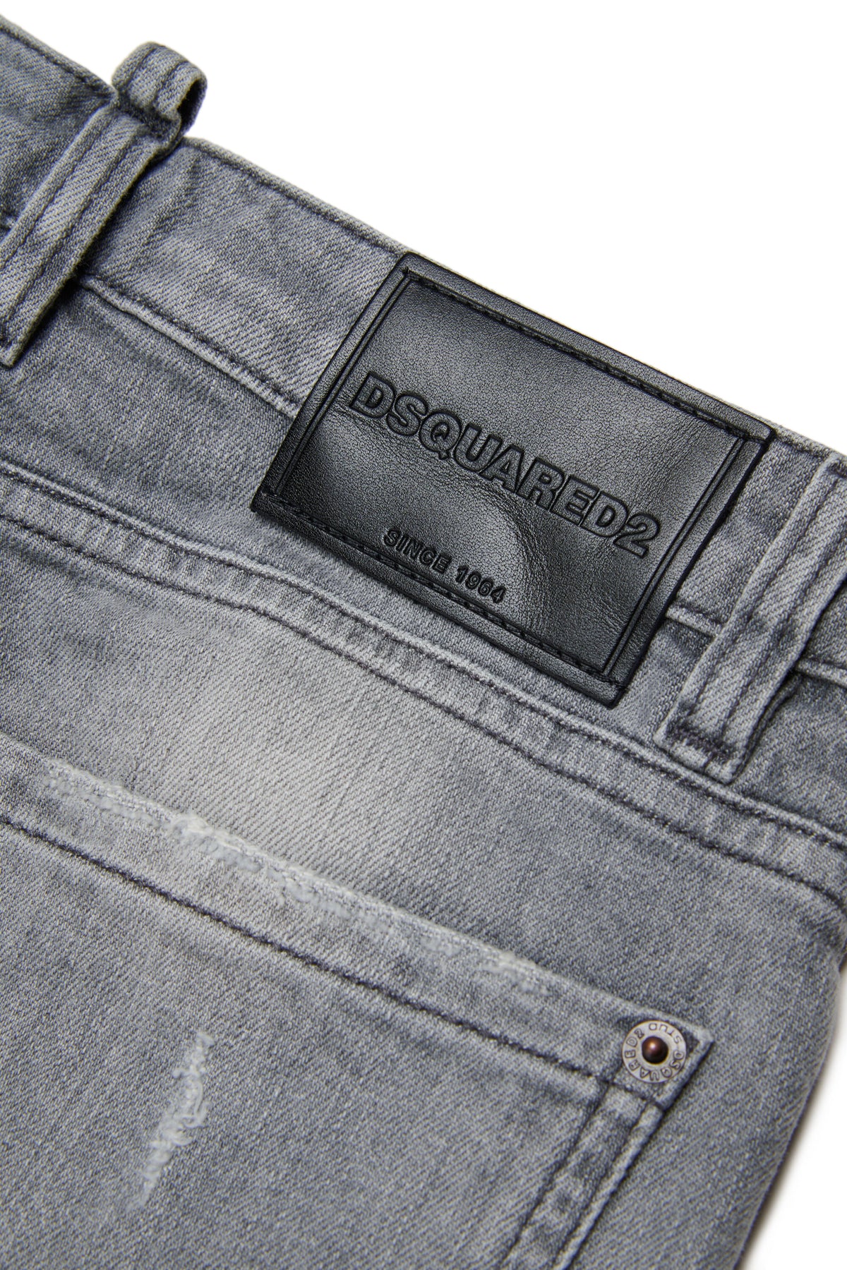 Jeans corte relajado lavado gris - Loose Twist