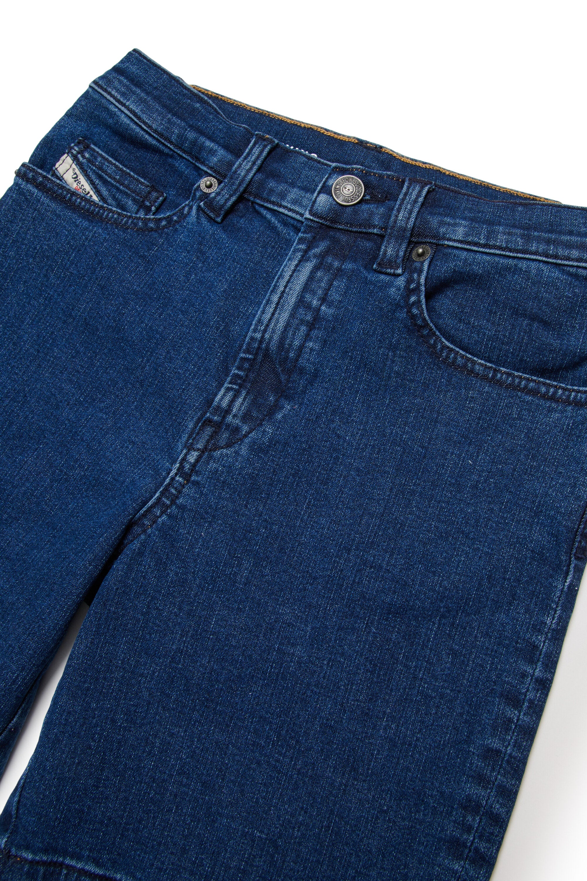 Five-pocket denim shorts