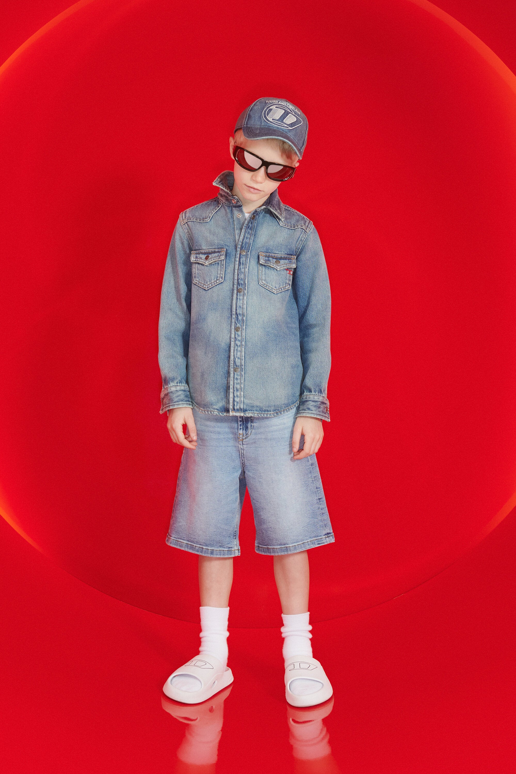 Camisa vaquera de manga larga