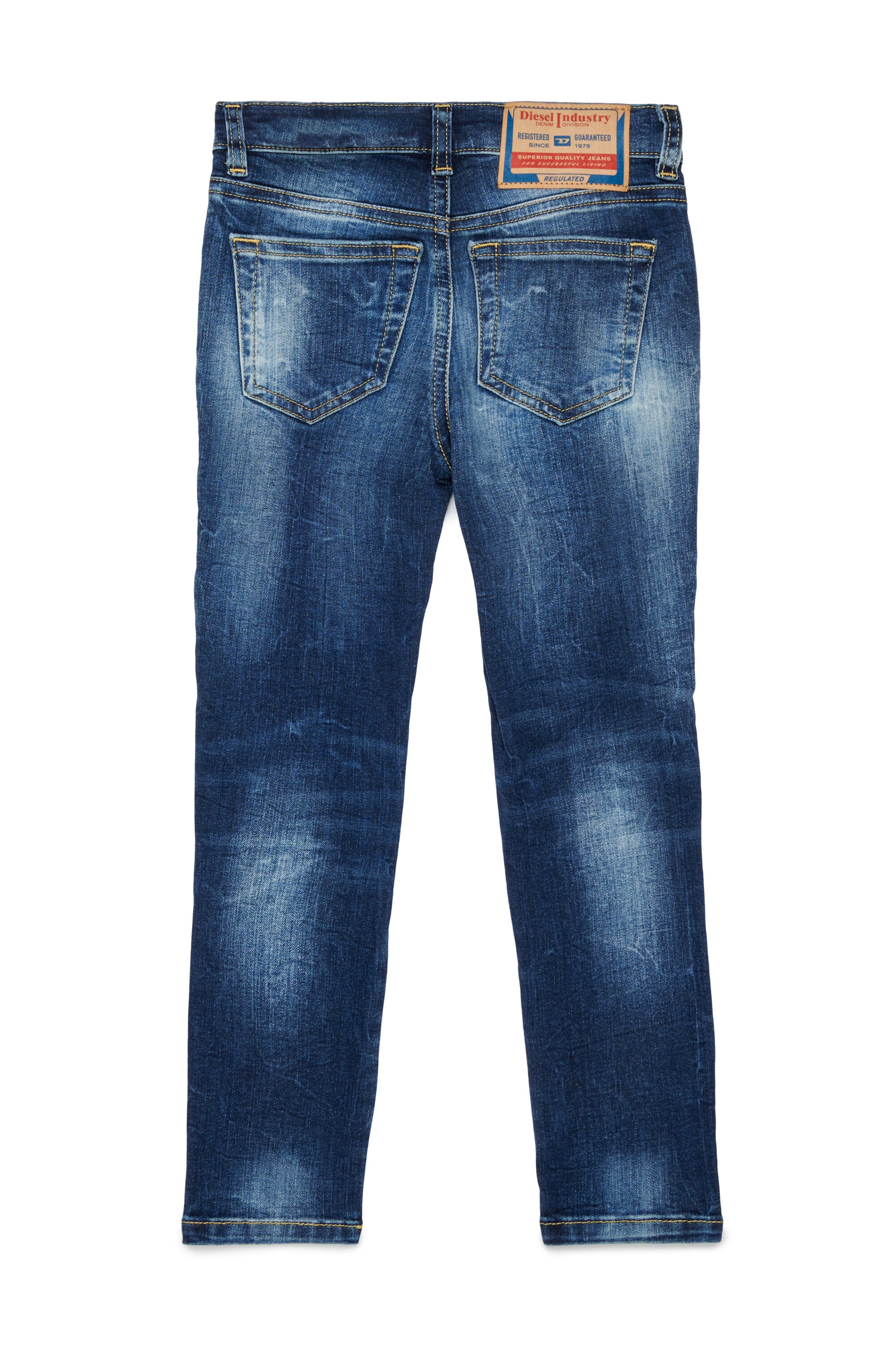 Vaqueros skinny sombreados azul oscuro - 2017 Slandy