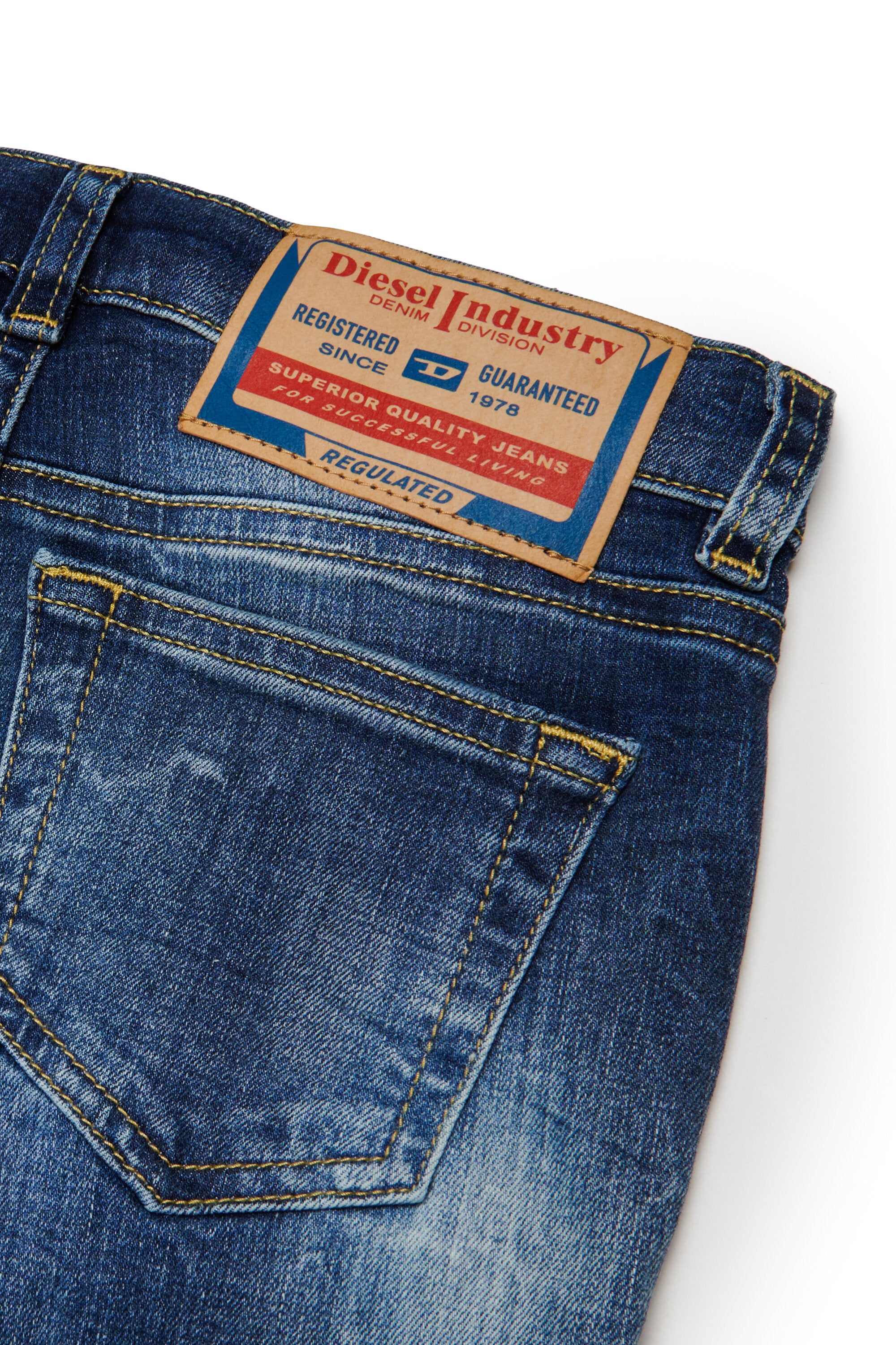 Shaded dark blue skinny jeans - 2017 Slandy