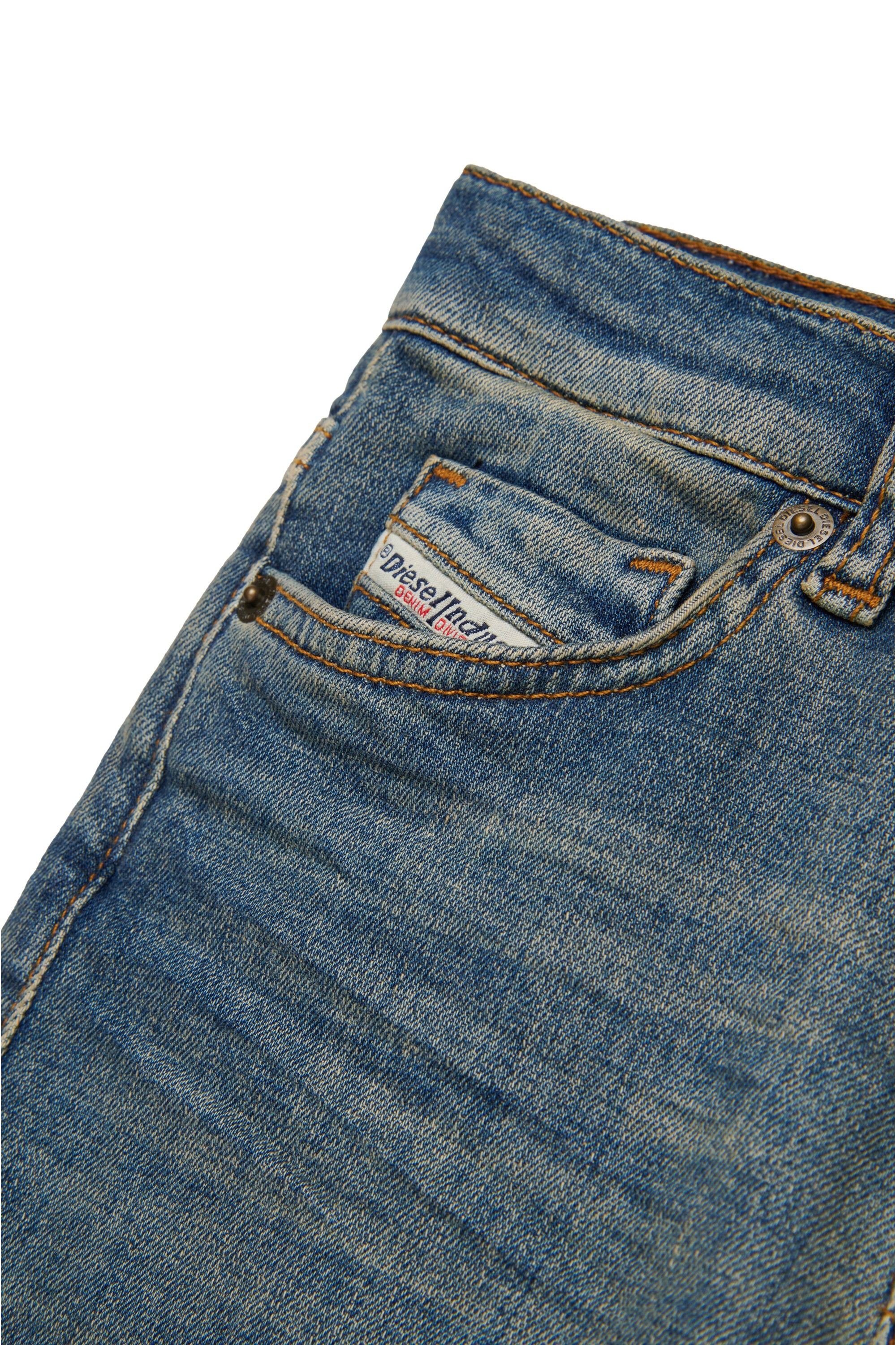 Used-effect flare jeans - 1978