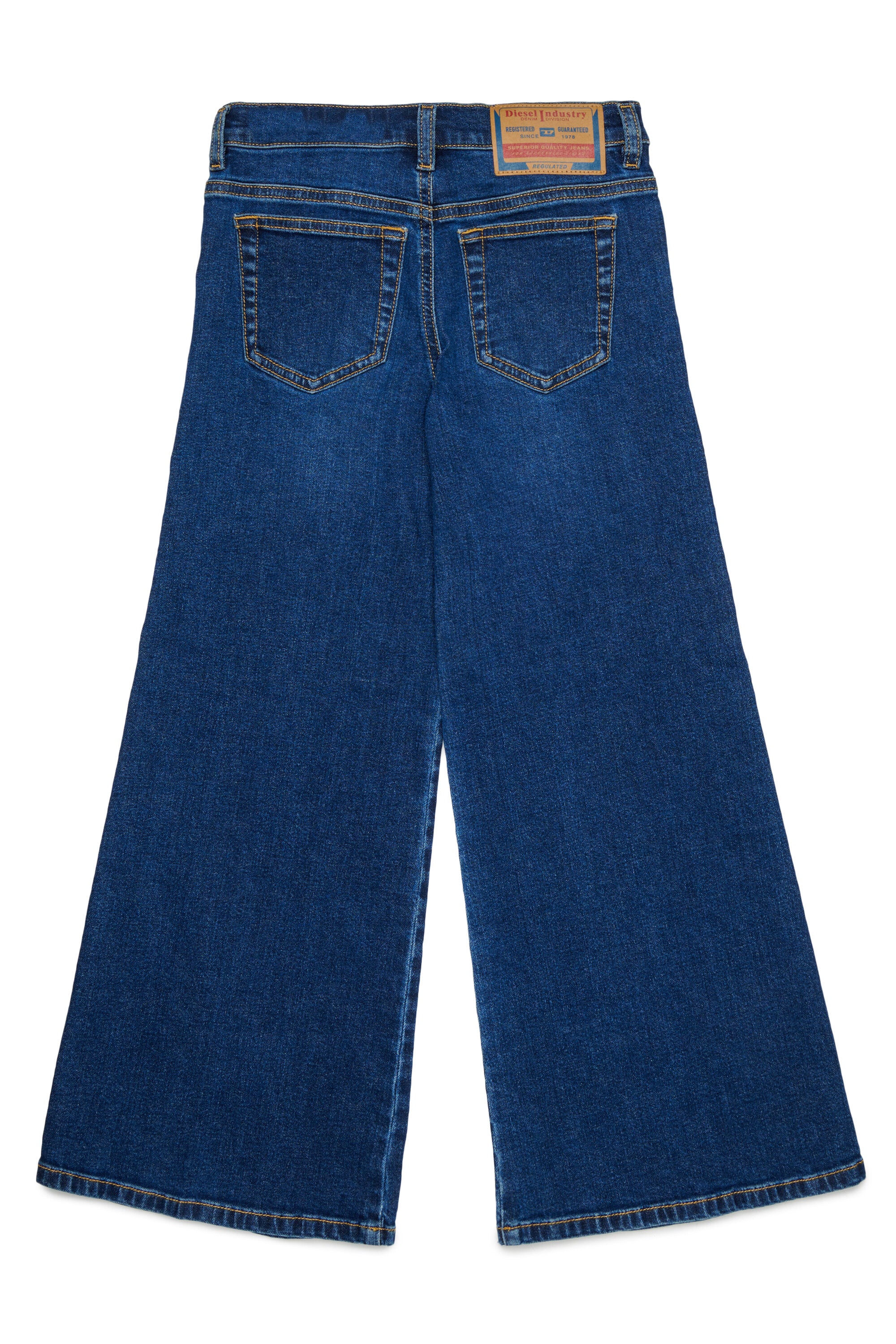 Jeans corte acampanado azul medio -1978