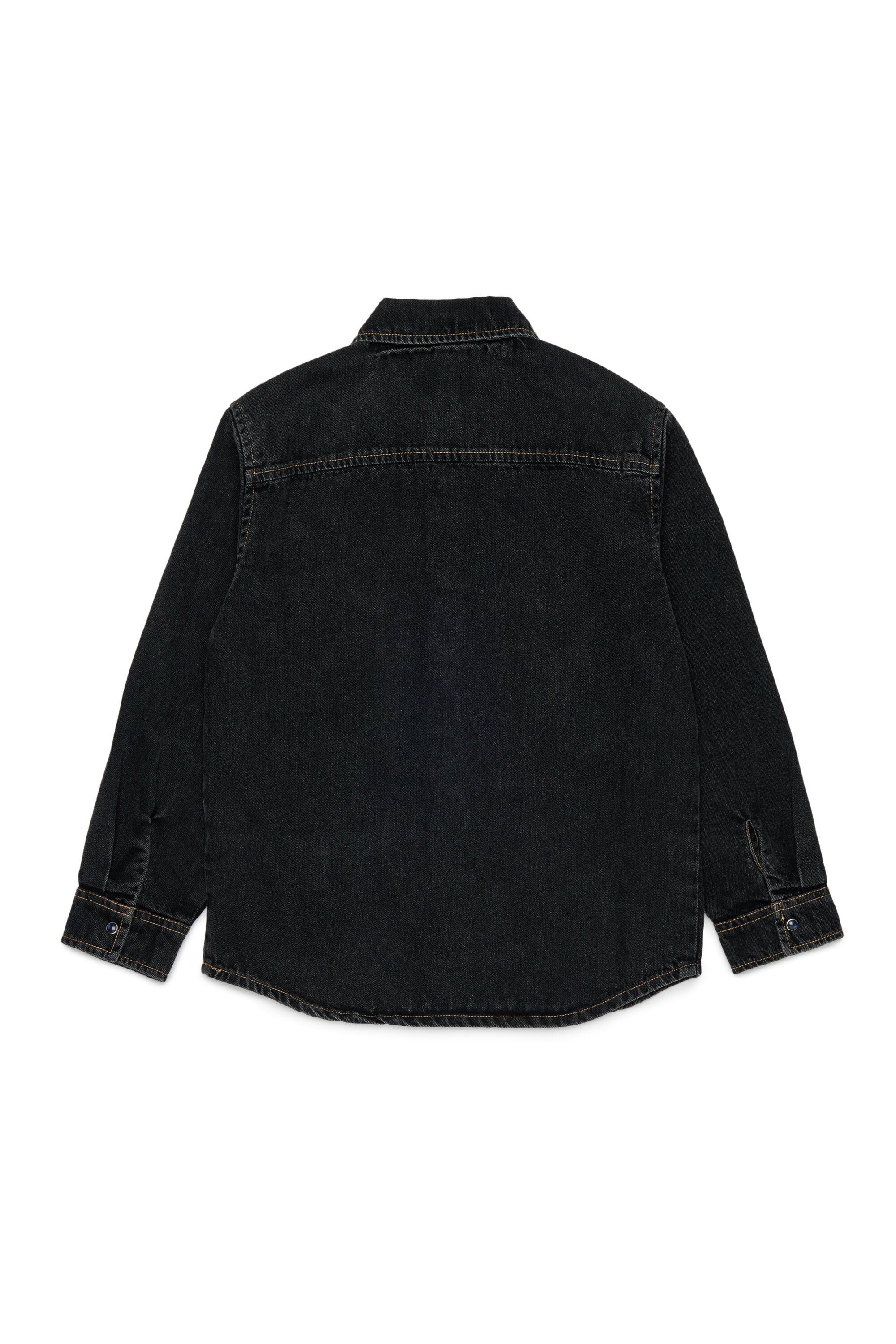 Camisa vaquera con logo
