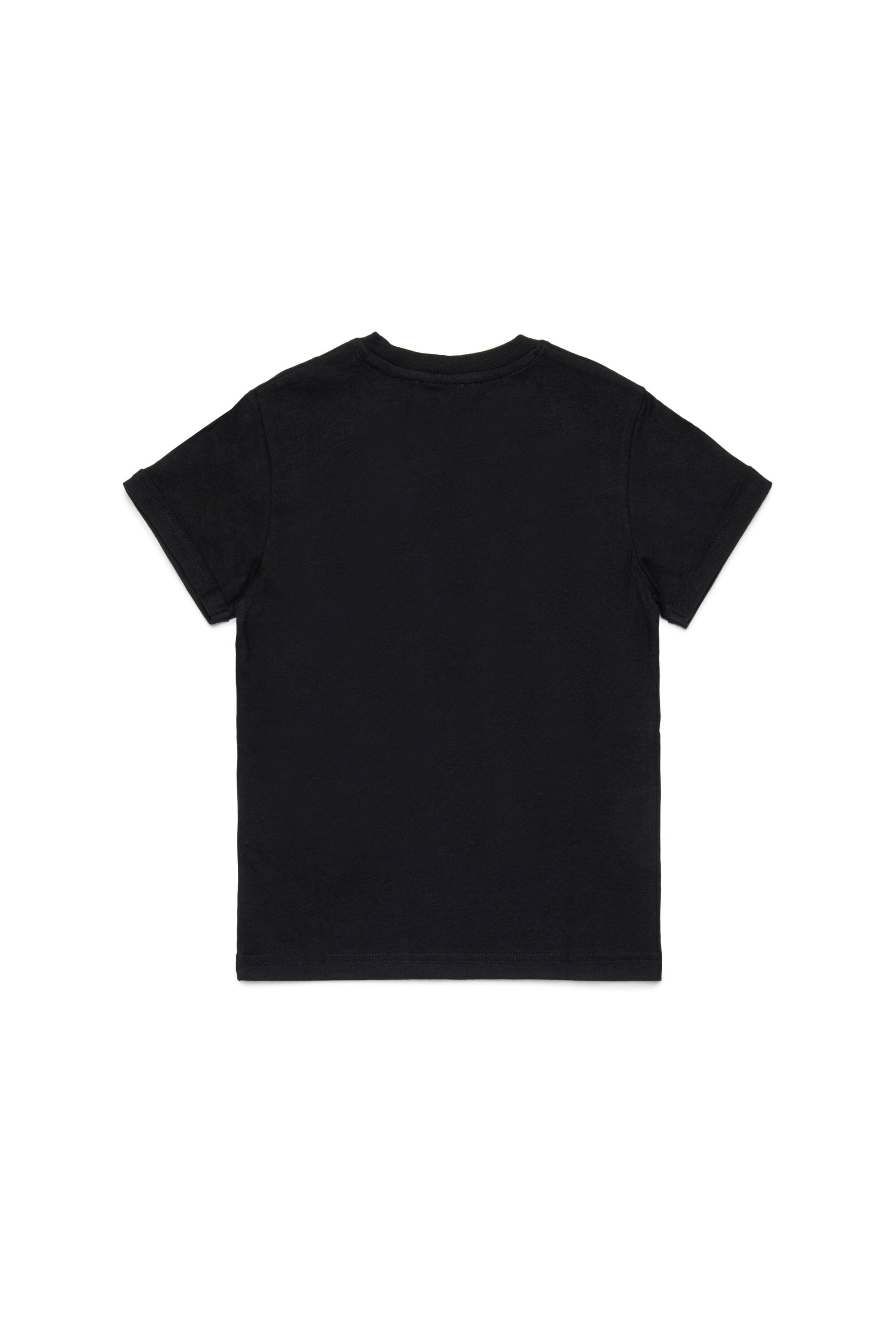 Camiseta con logo de lentejuelas