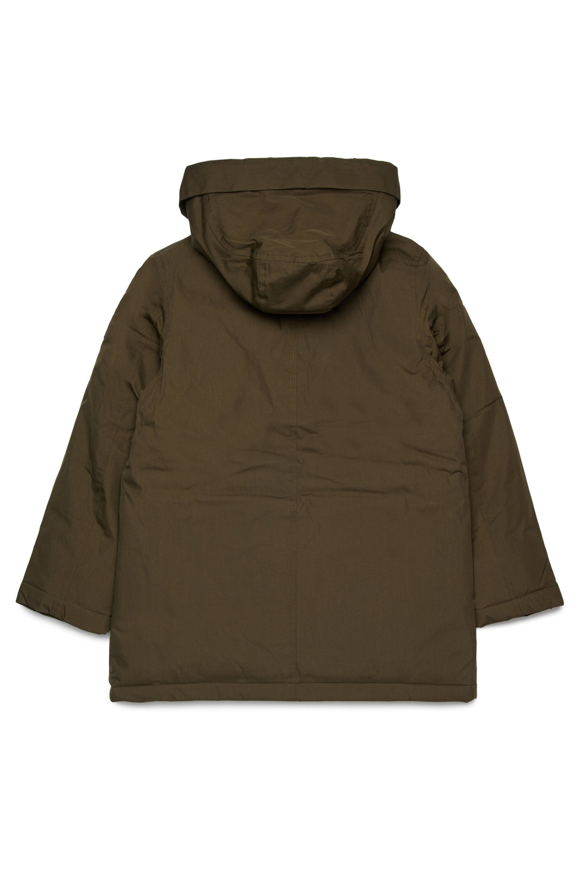 Chaqueta acolchada largo con bolsillos delanteros