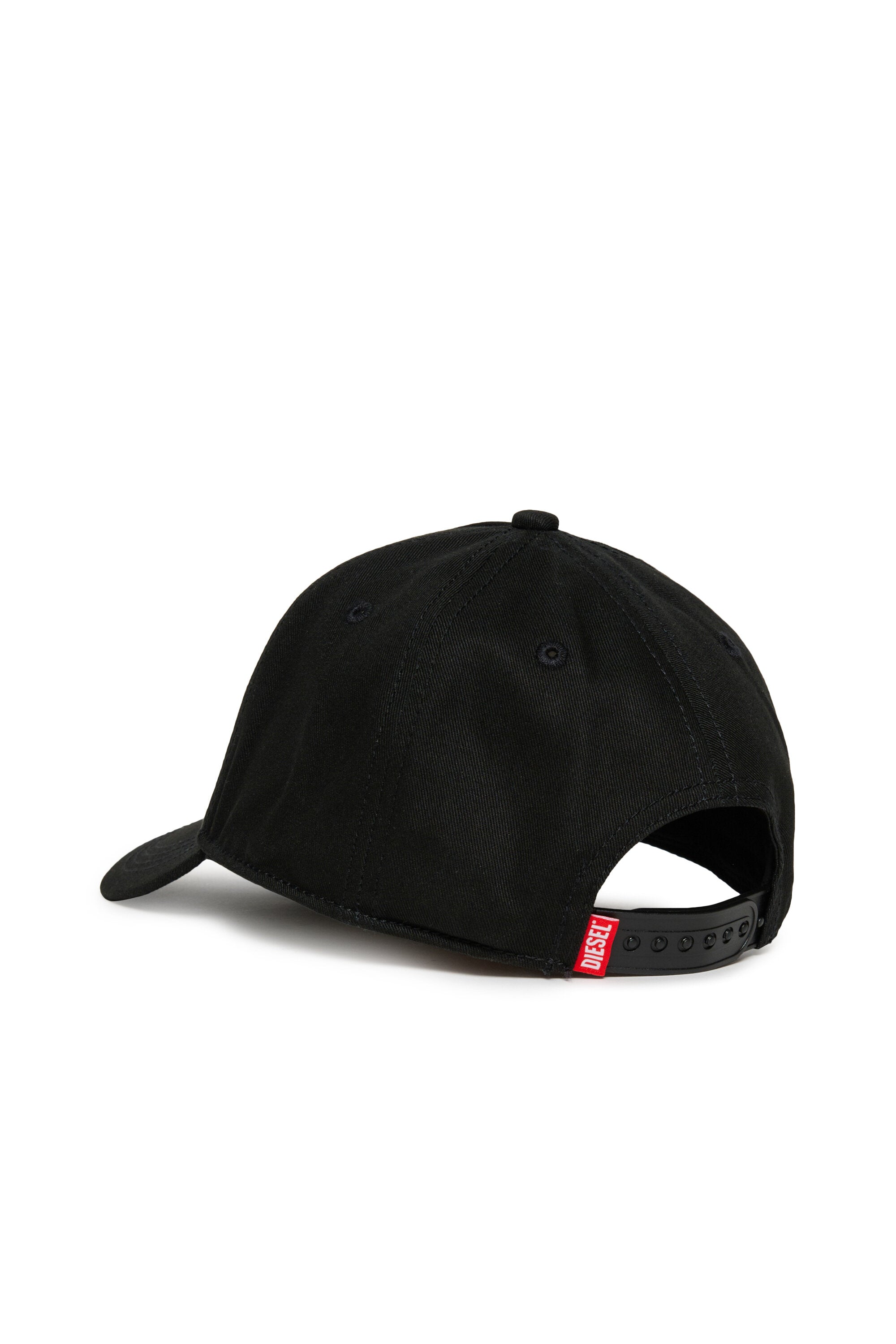 Gorra de béisbol de gabardina con logotipo Oval D
