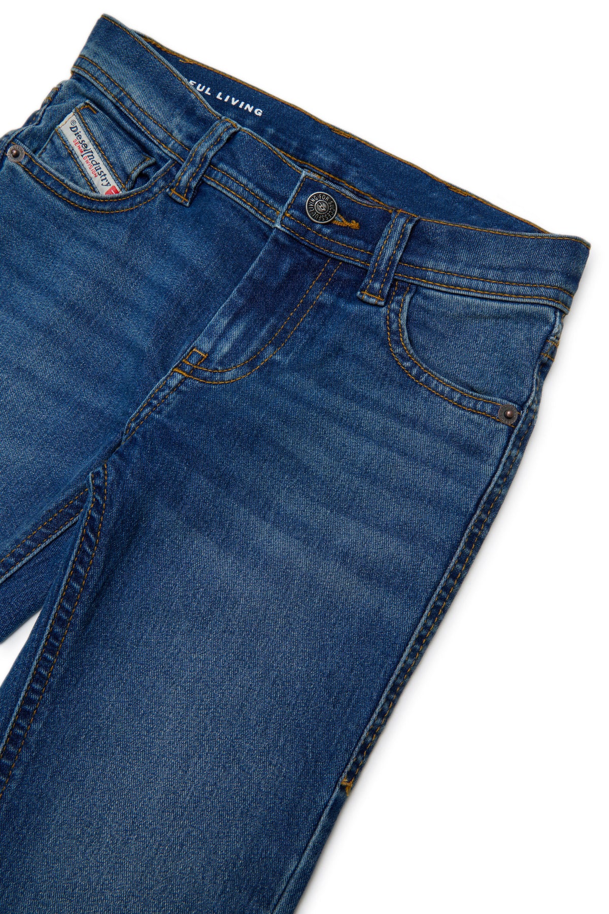 Jeans skinny fit azul medio