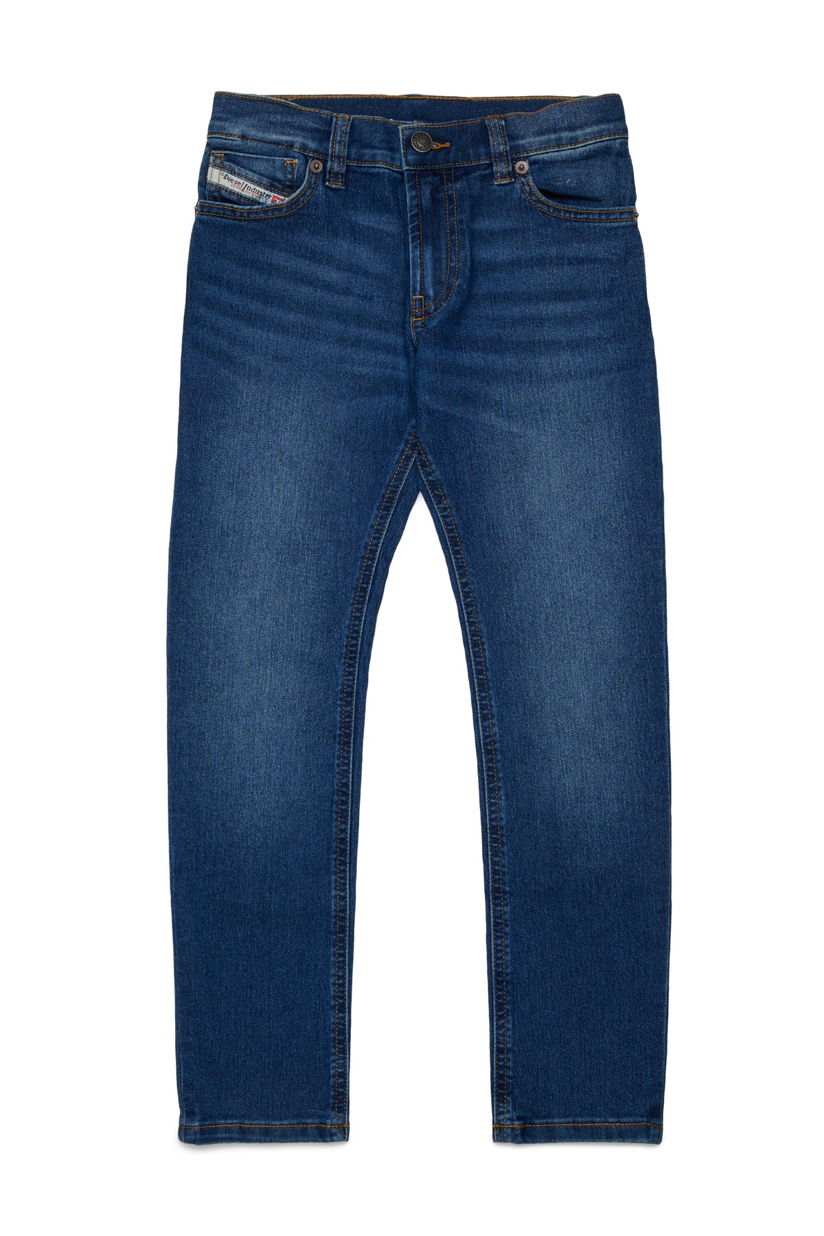 Jeans slim fit azul medio