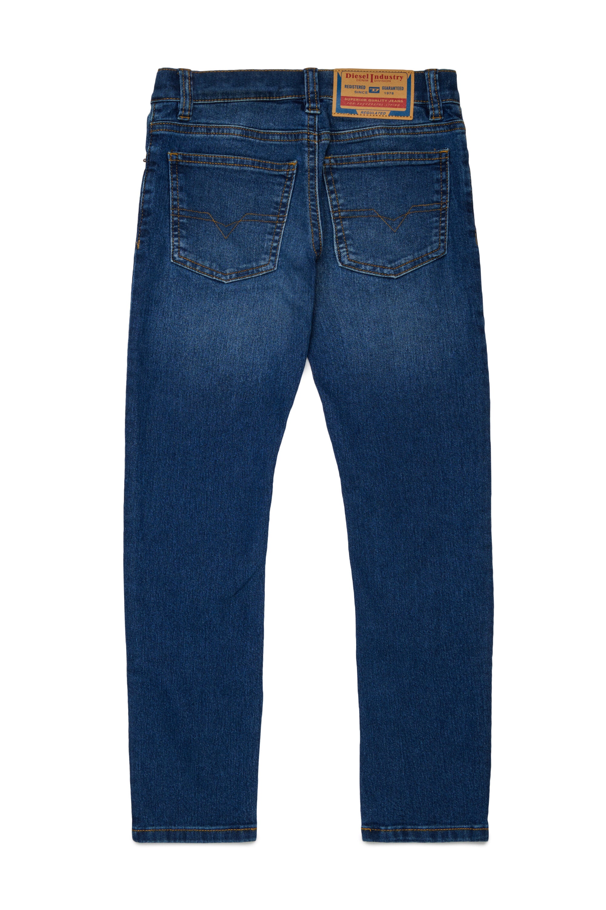 Slim fit medium blue jeans