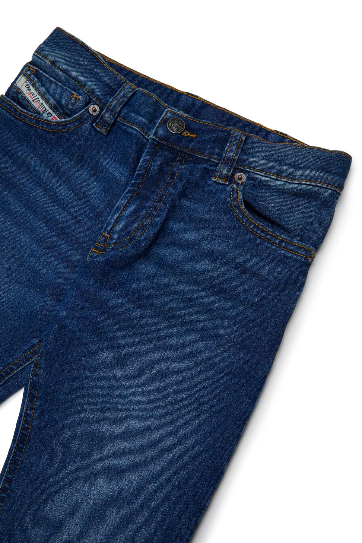 Jeans slim fit azul medio