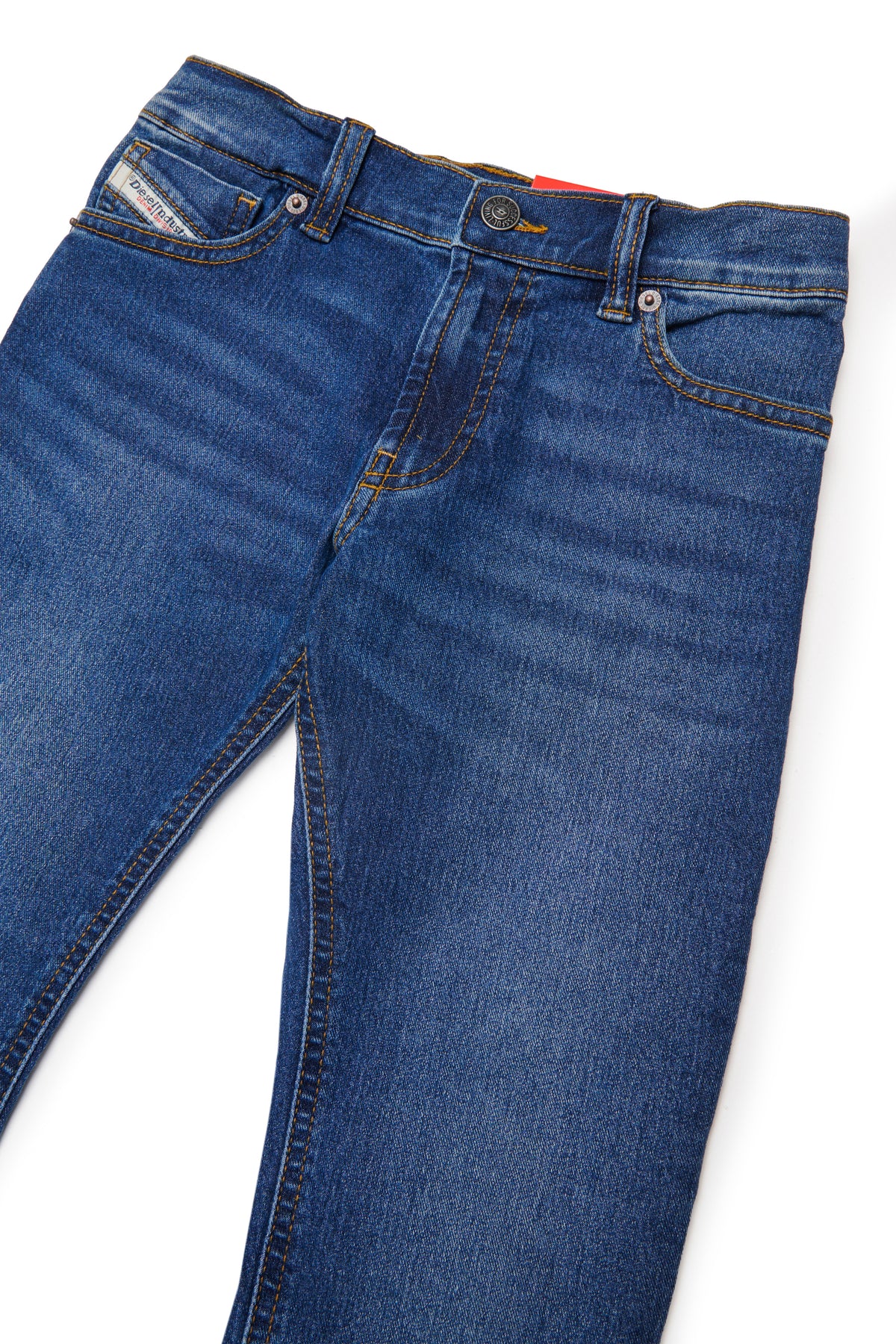 Jeans slim fit azul medio