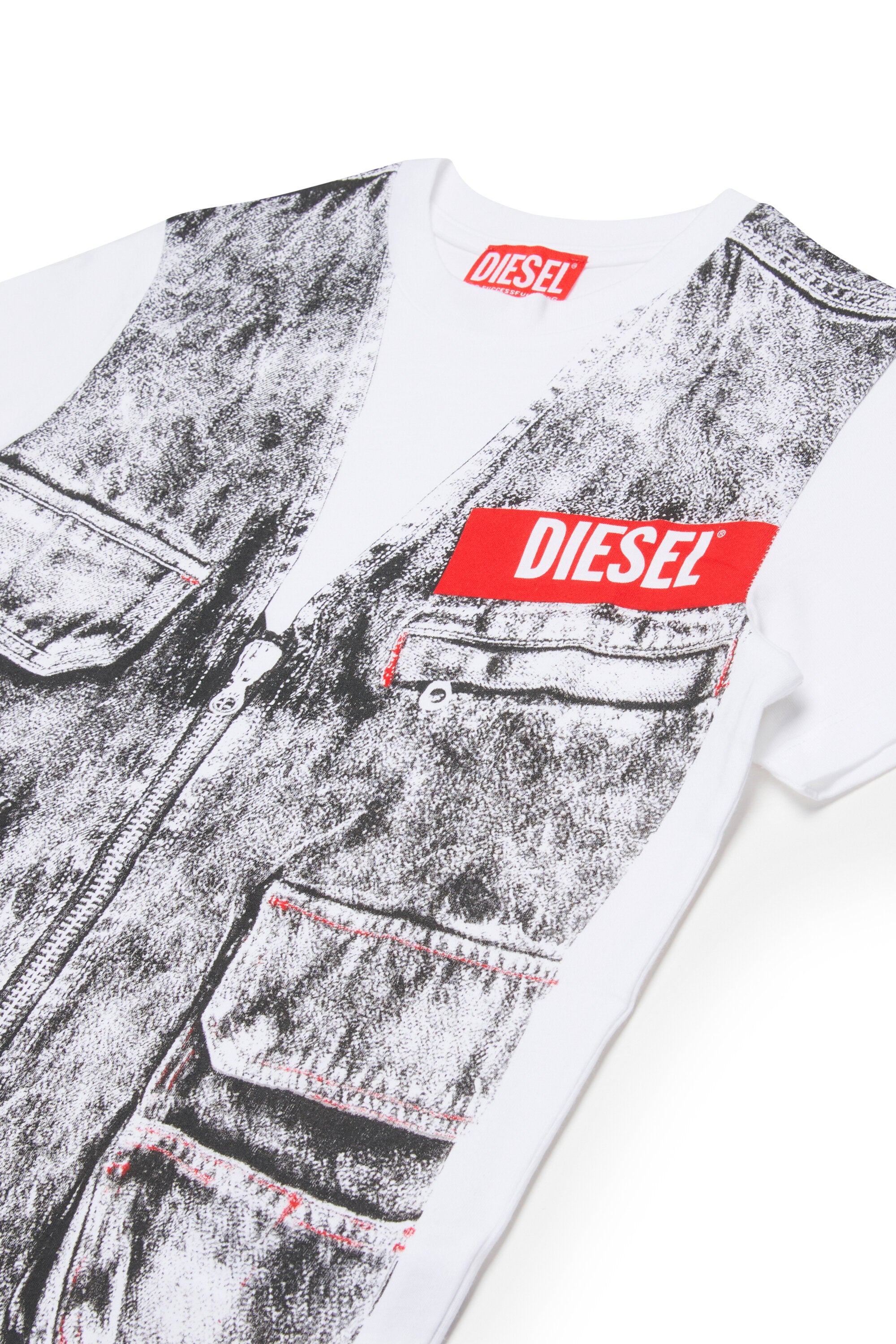 Camiseta de punto con estampado digital