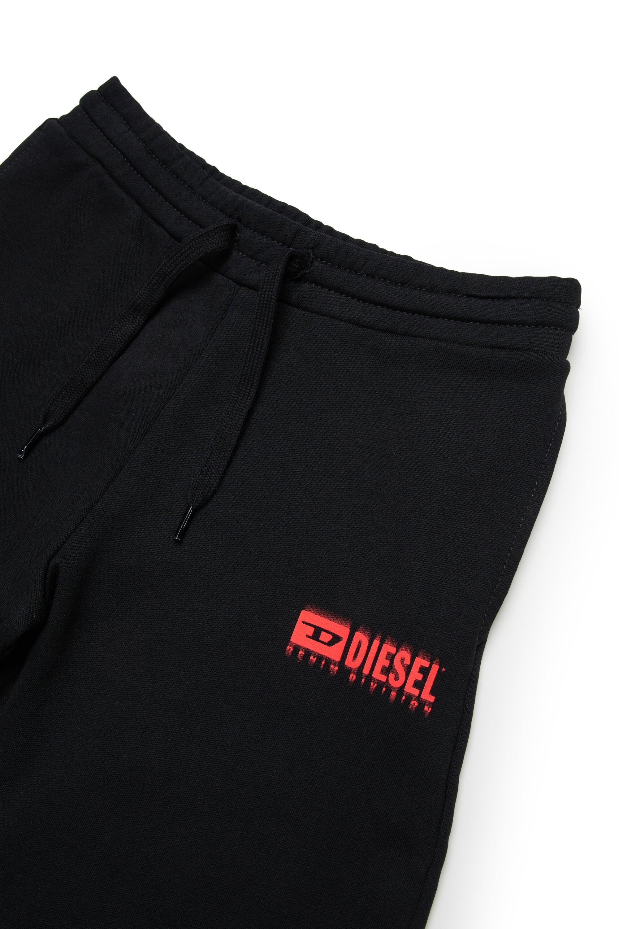 Fleece shorts with logo
