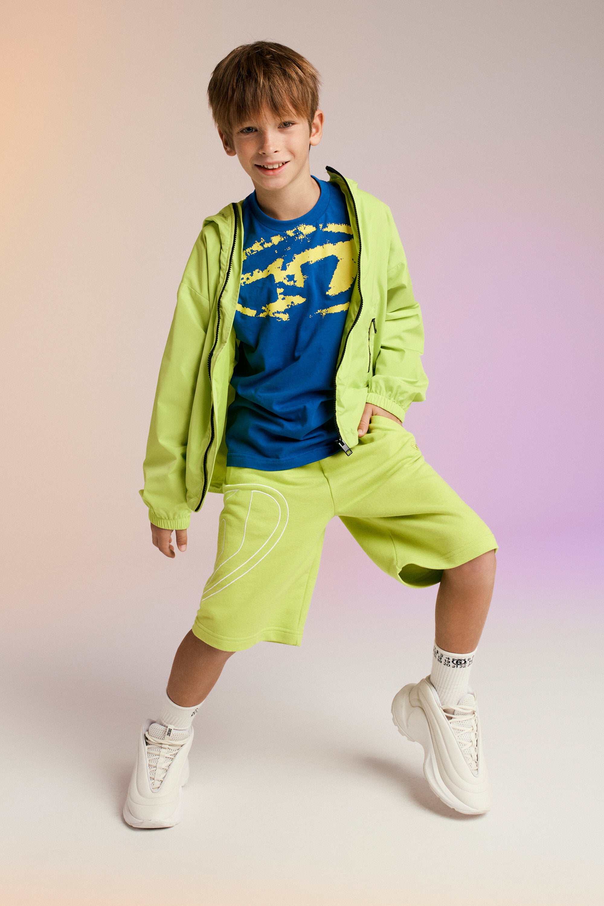 Camiseta efecto used logotipo Oval D