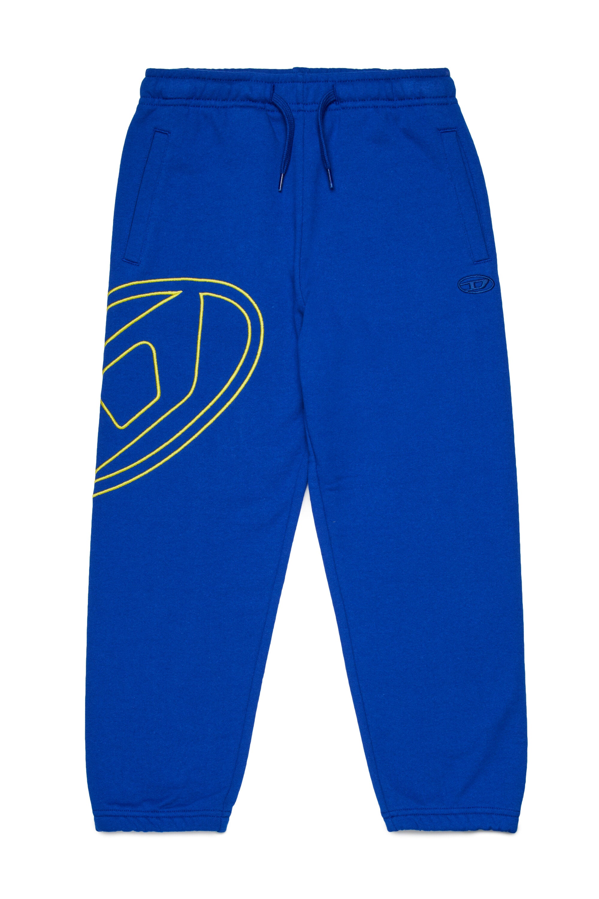 Pantalones deportivos de felpa con logotipo maxi Oval D