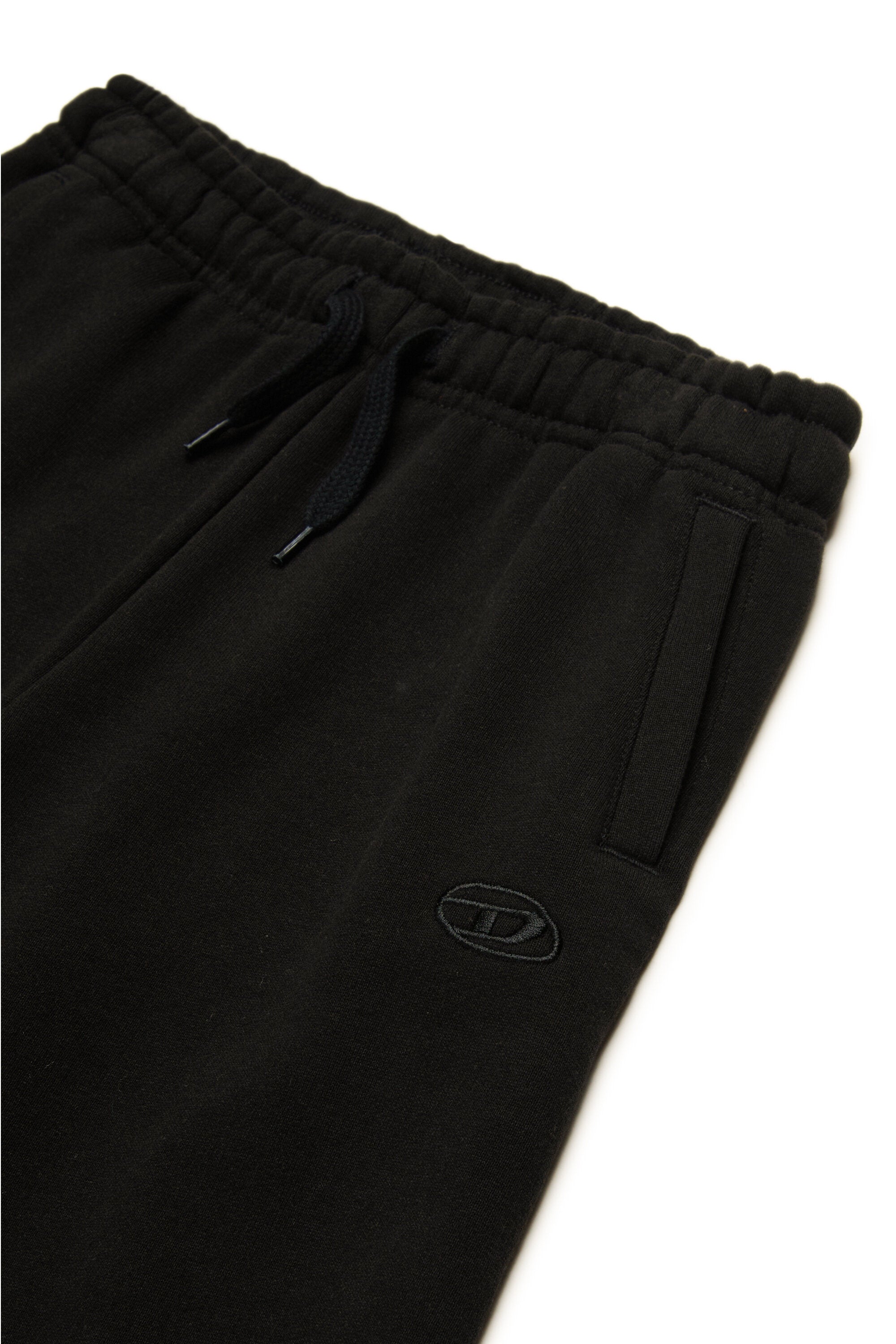 Pantalones cortos de felpa con logotipo maxi Oval D