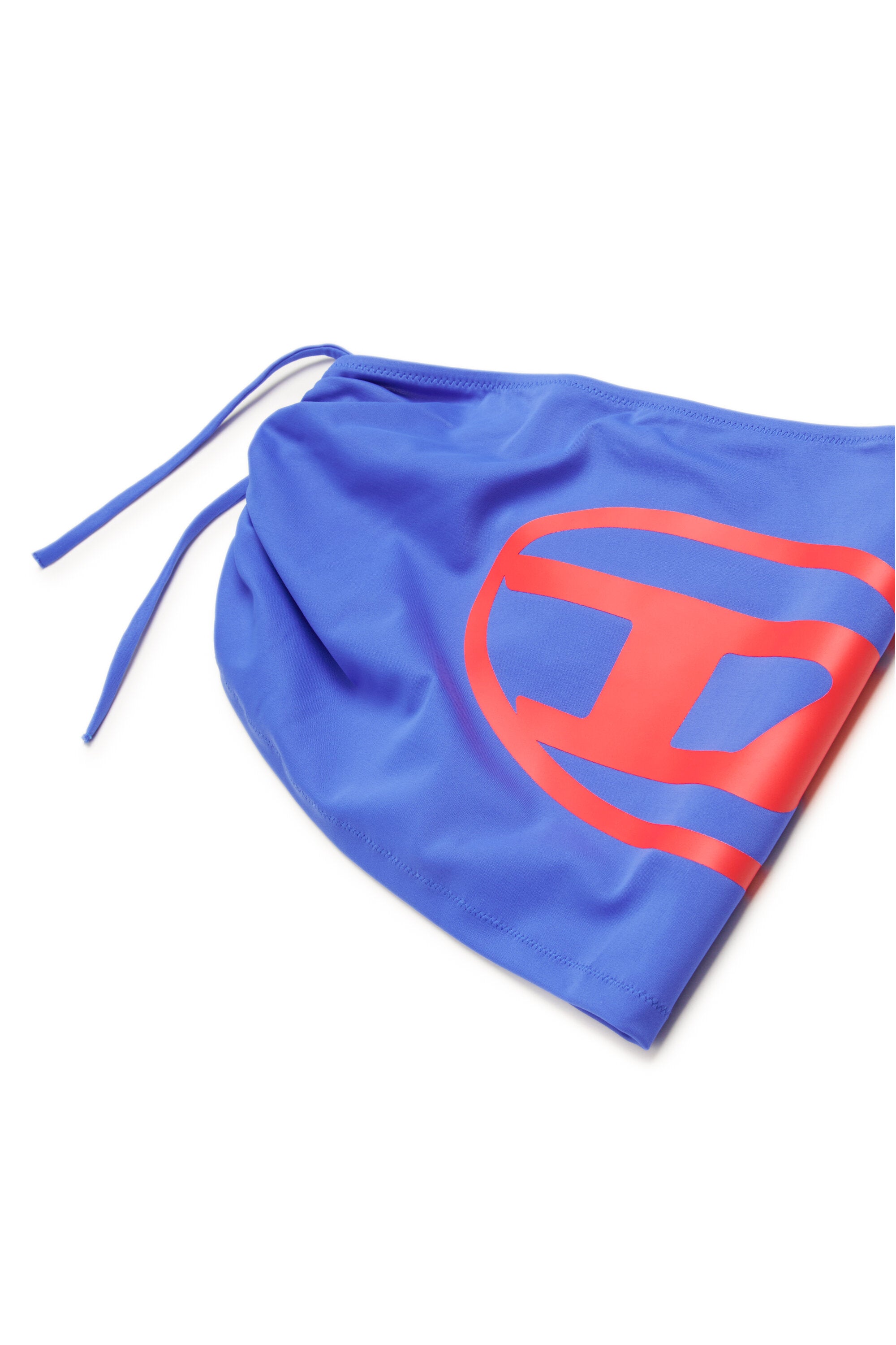 Oval D logo mini pareo cover-up dress