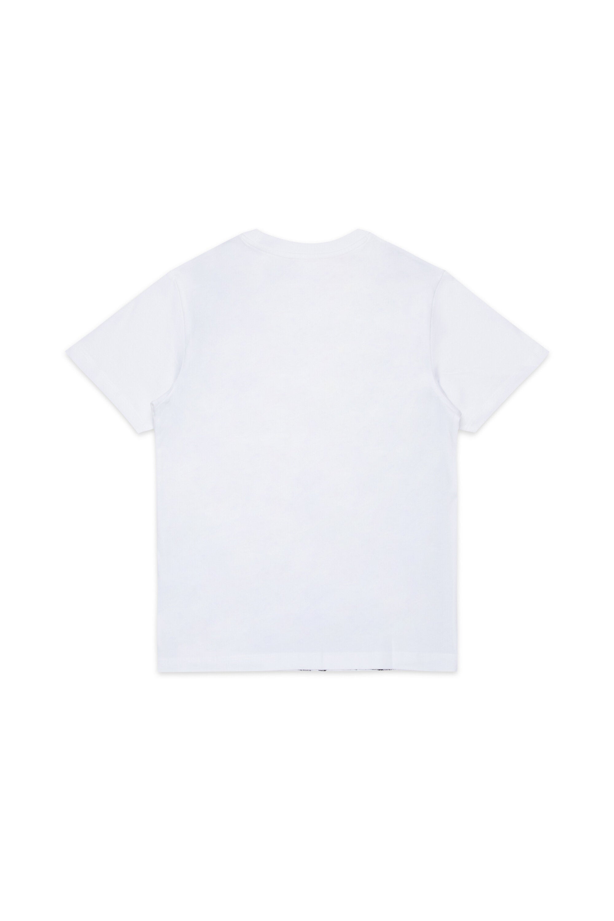 Camiseta de punto con maxilogotipo Diesel