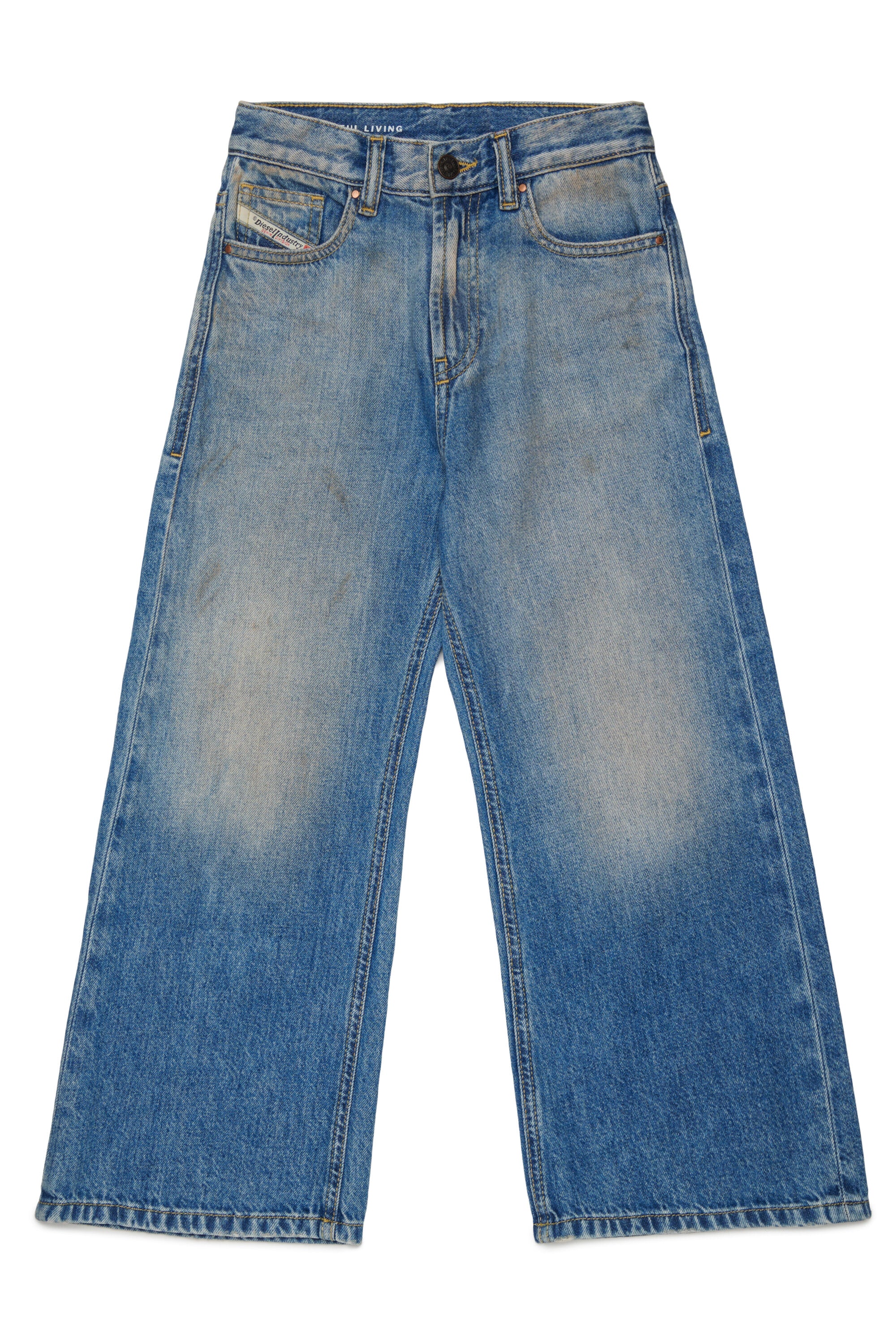 Jeans relaxed fit lavado azul claro - D-Argjx