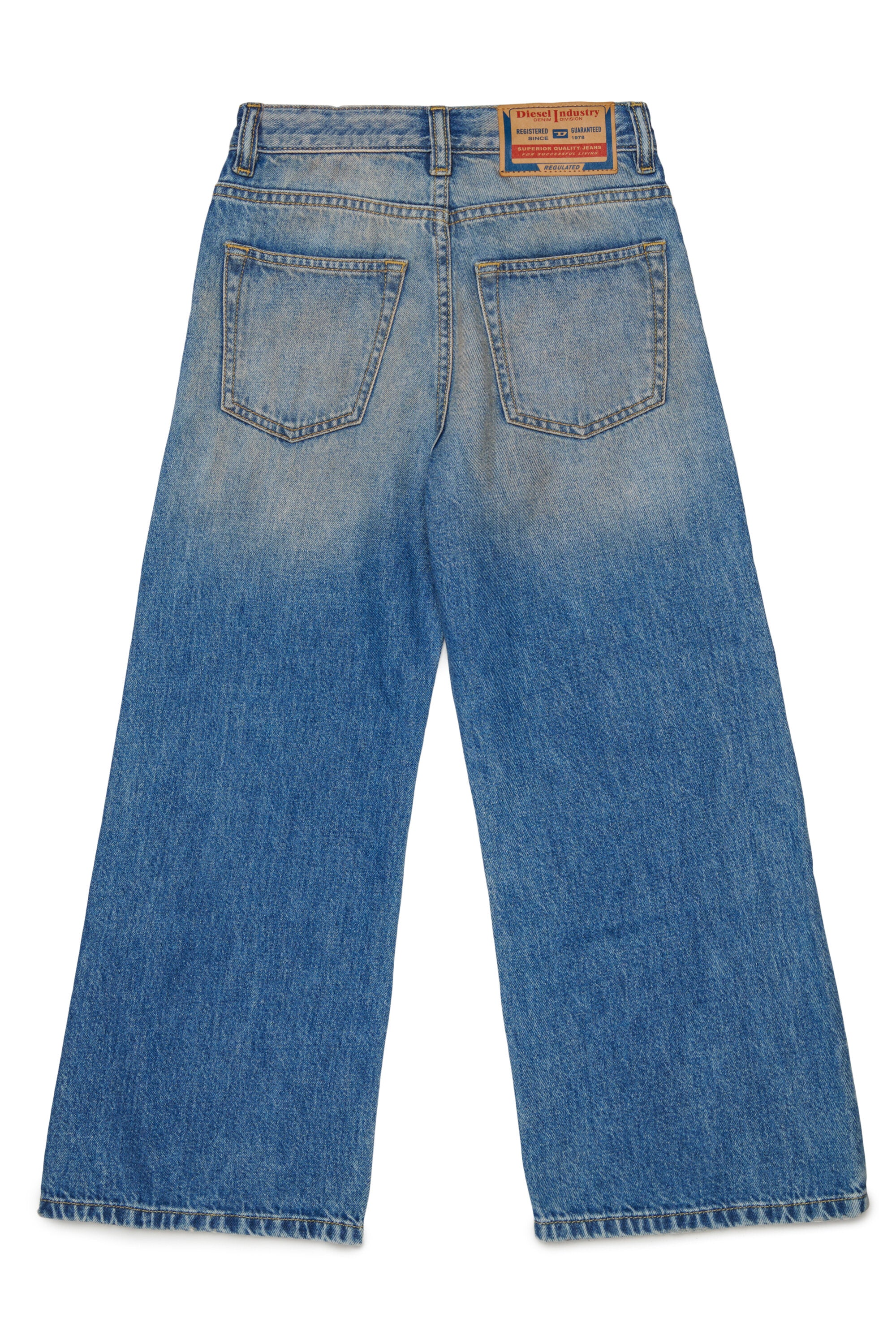 Jeans relaxed fit lavado azul claro - D-Argjx