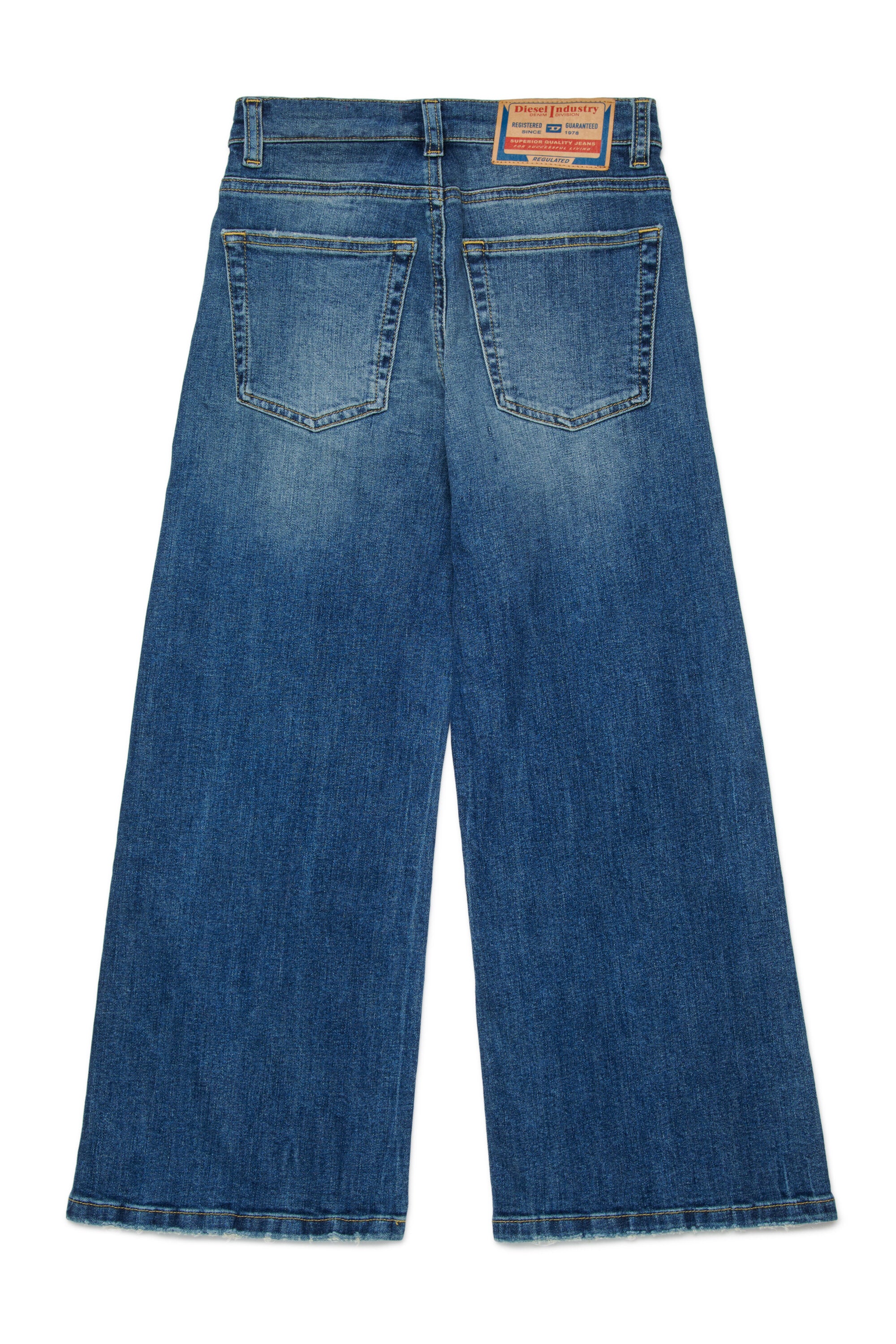 Relaxed-fit jeans with medium blue wash - D-Argjx