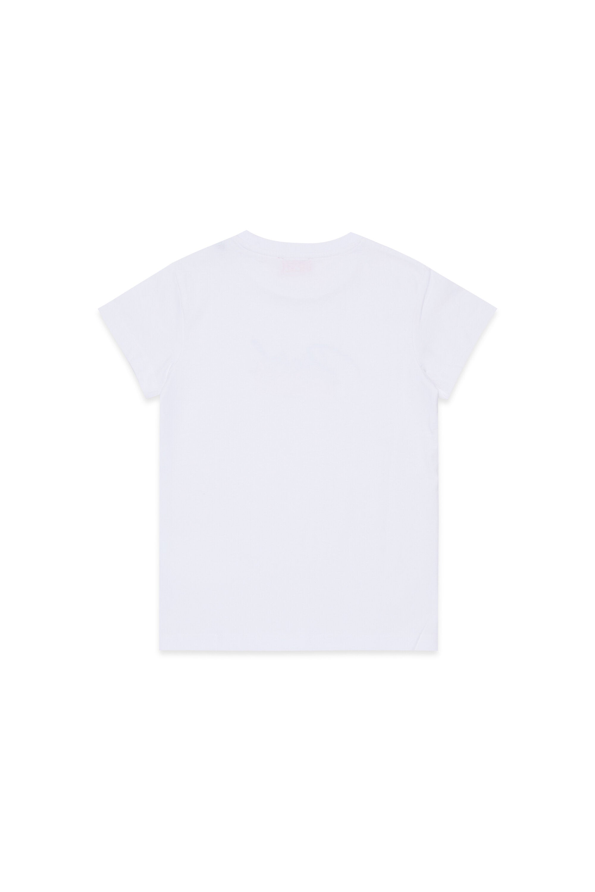 Camiseta de punto con logo superpuesto