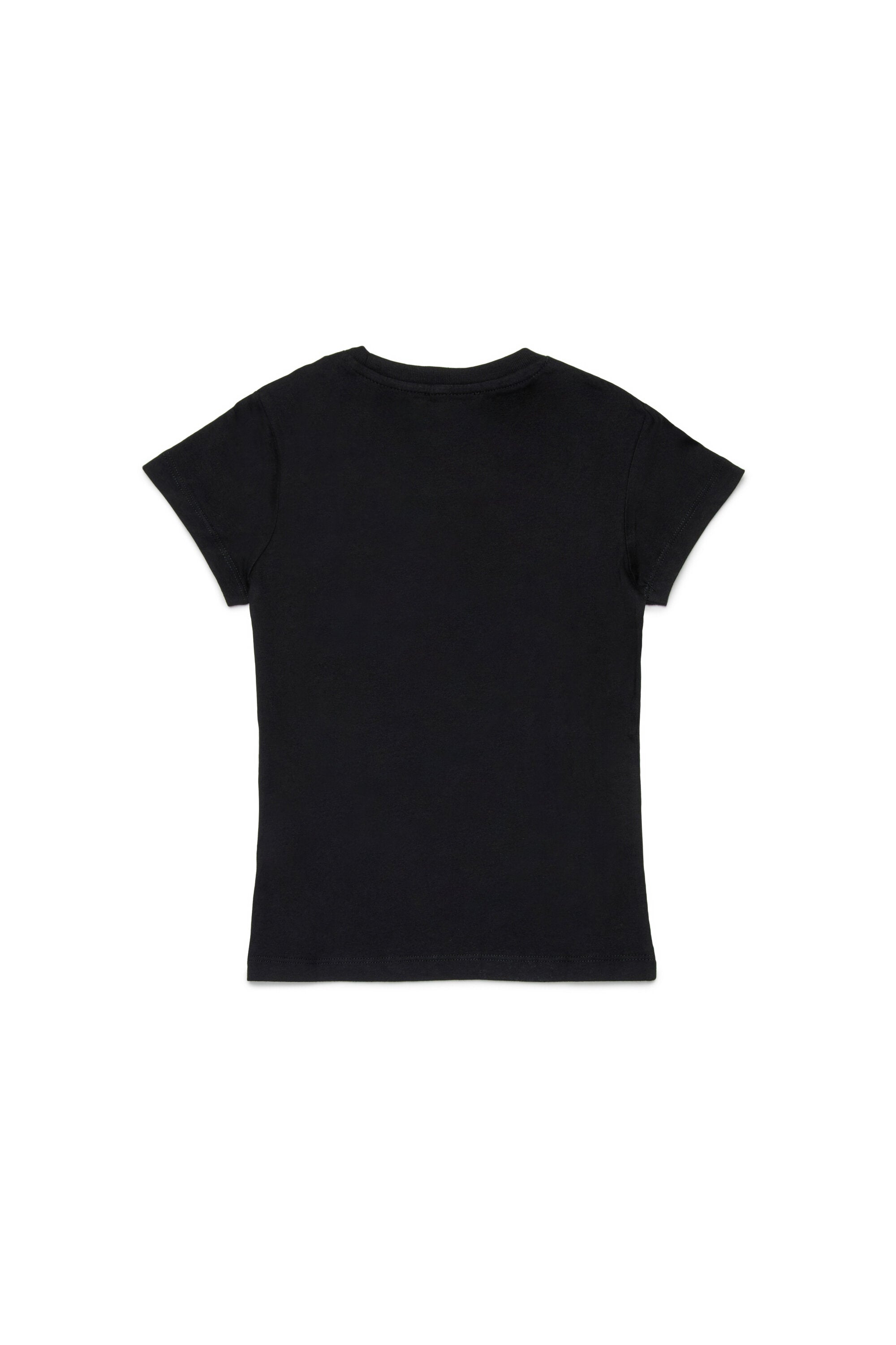 Camiseta de punto con logo superpuesto