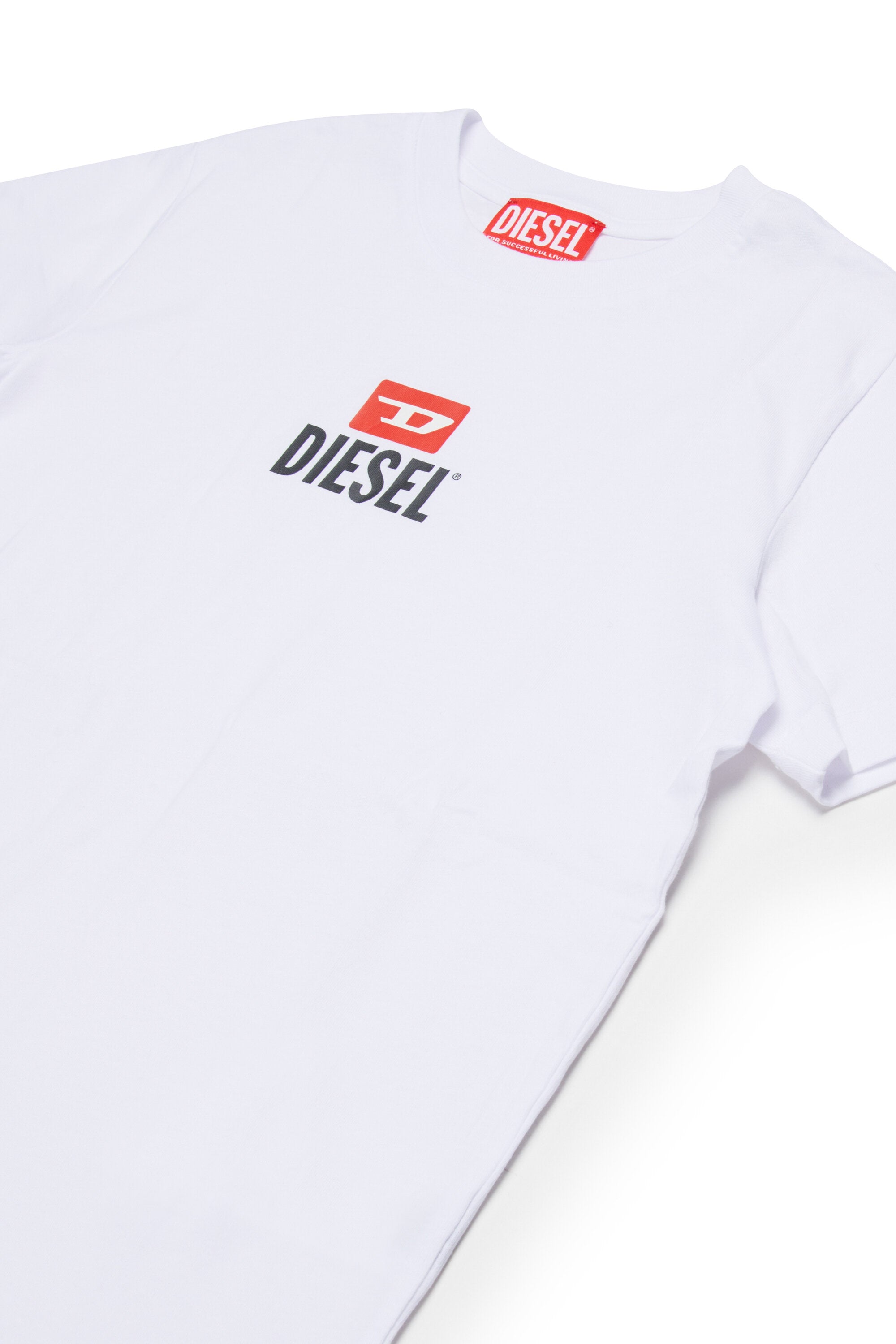 Camiseta con logo D Diesel