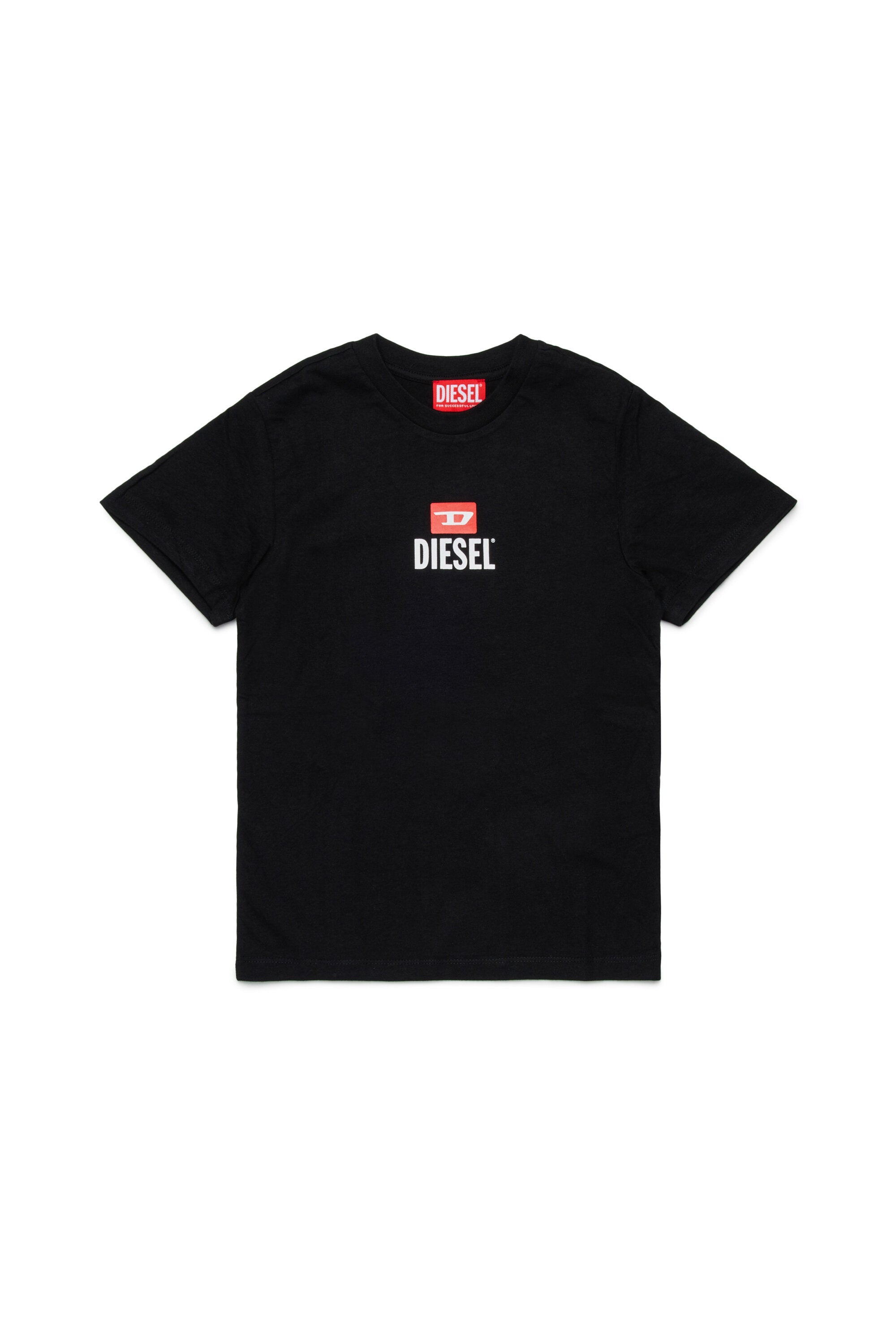 Camiseta con logo D Diesel