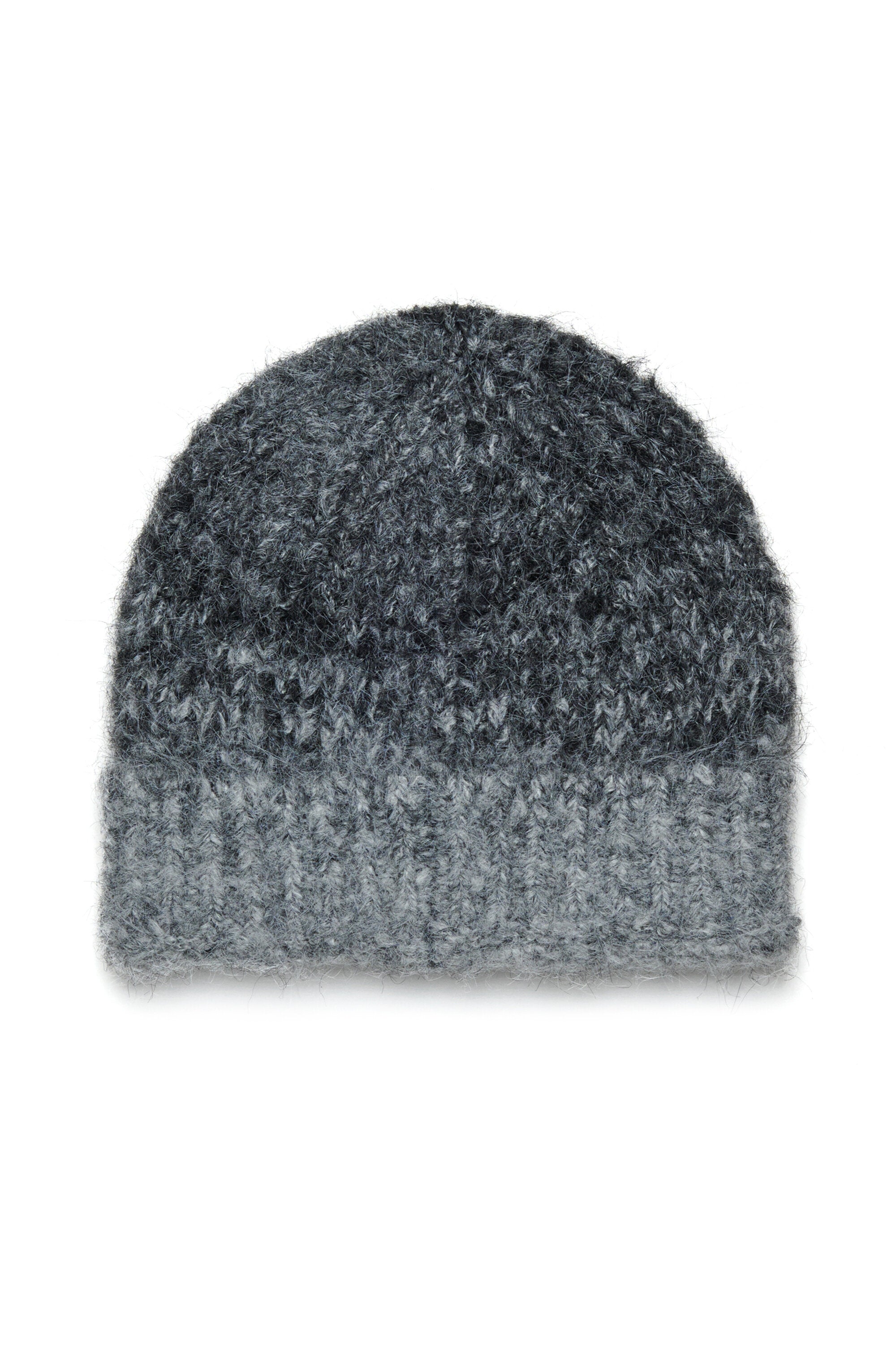 Gorro de mezcla de lana y alpaca con efecto Degradé