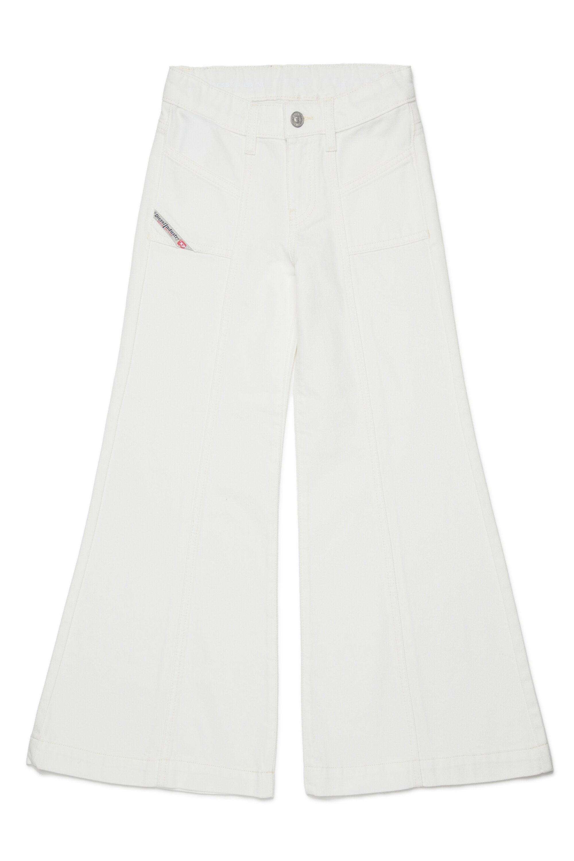 White flare jeans - D-Pam
