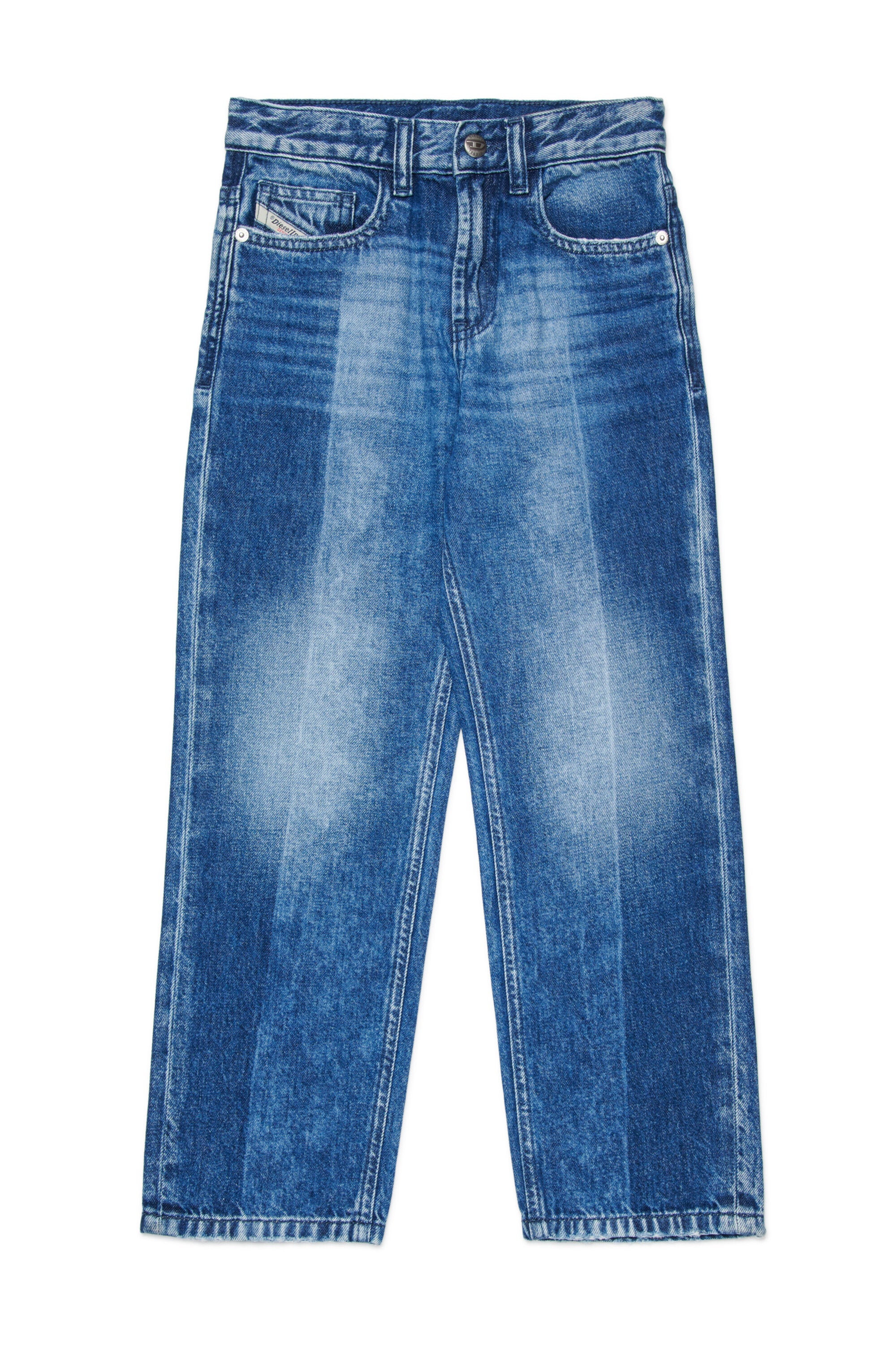 Jeans relaxed fit lavado azul claro - D-Maki