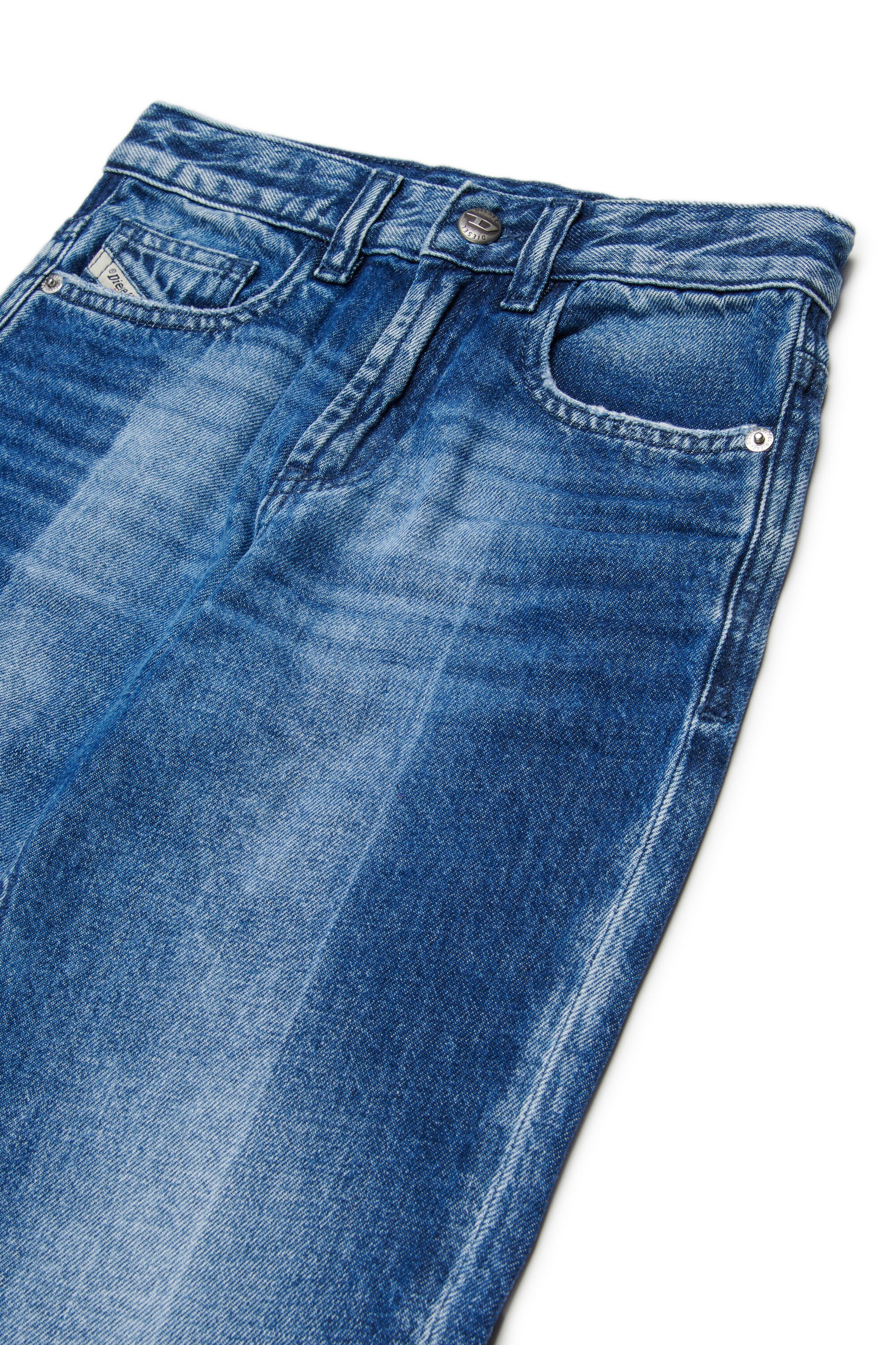 Jeans relaxed fit lavado azul claro - D-Maki
